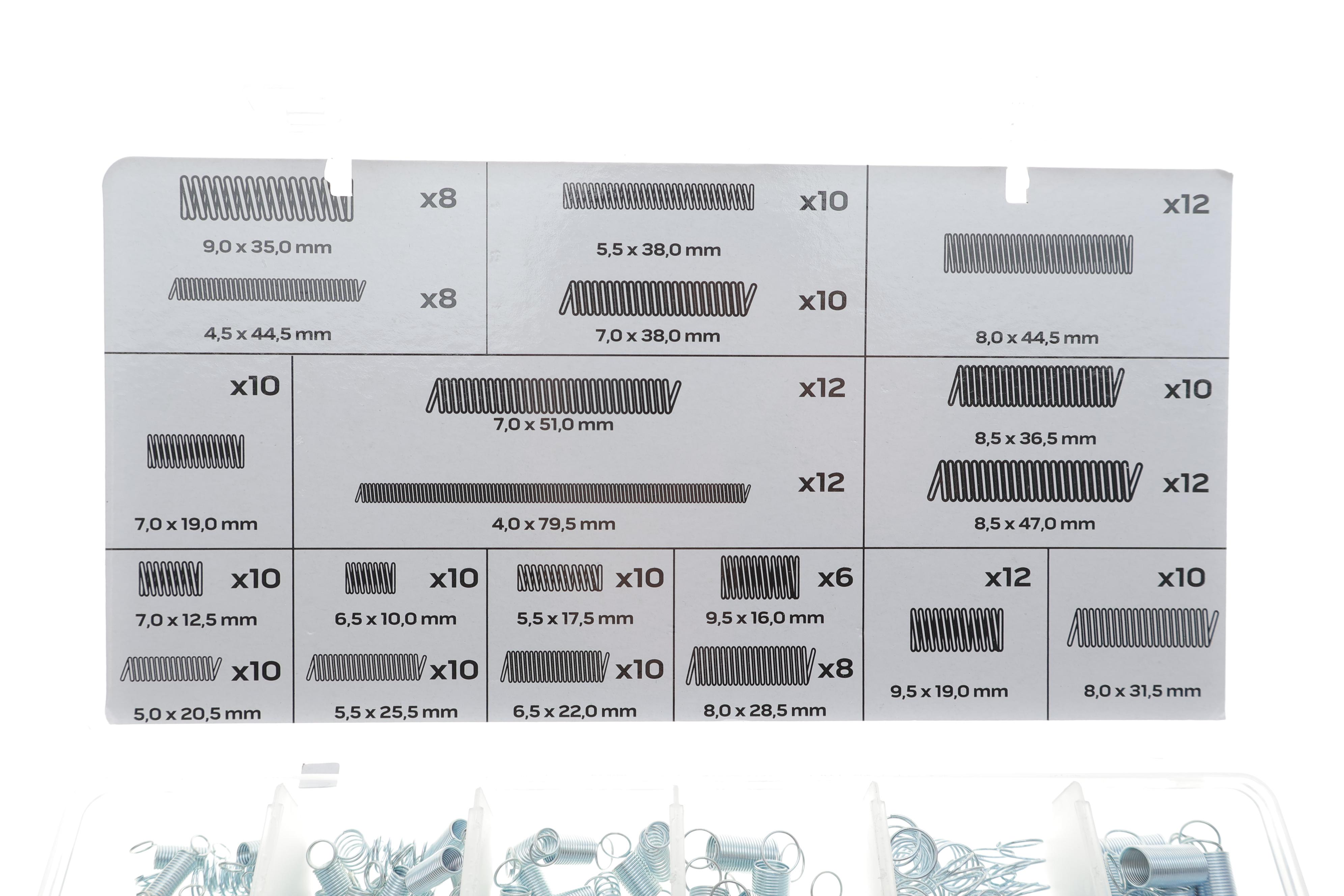 Набір пружин (200шт)