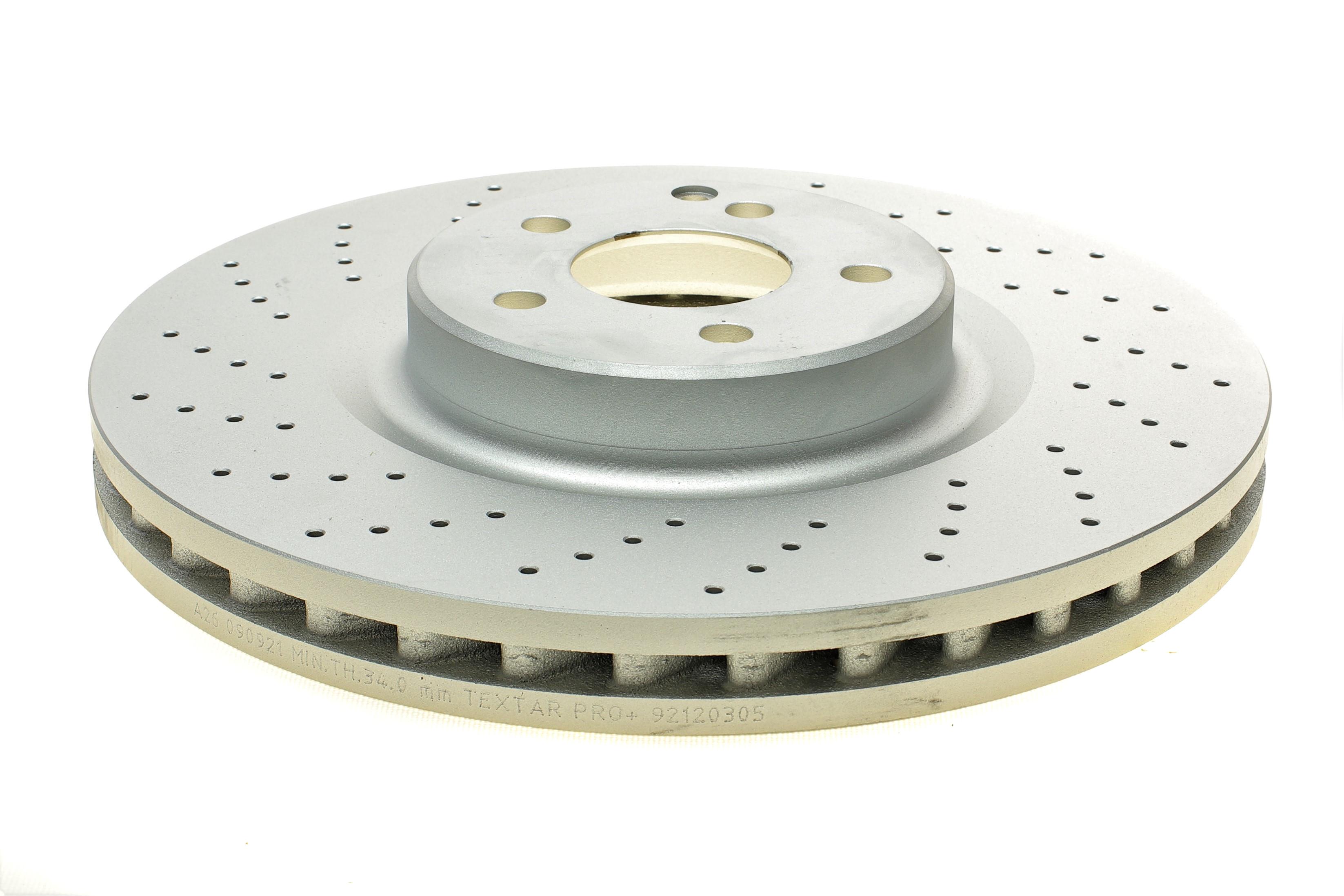 Диск гальмівний (передній) MB E-class (W211)/S-class (W221/W222)/CLK (C219) 02- (360x36) PRO+