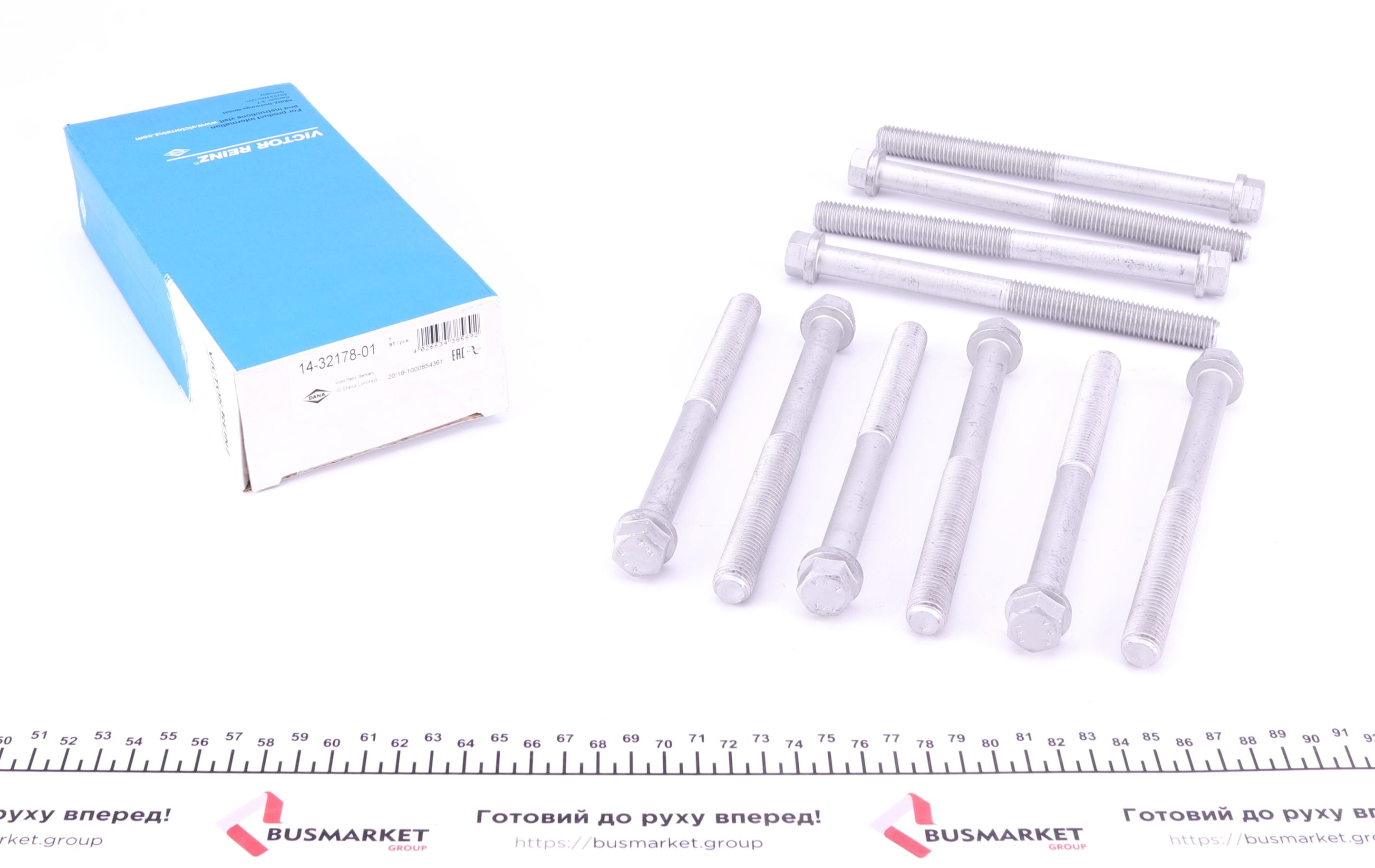 Болты головки (к-кт 10шт.) VW LT 2.8TDI 96-06, AGK/ATA/AUH/BCQ