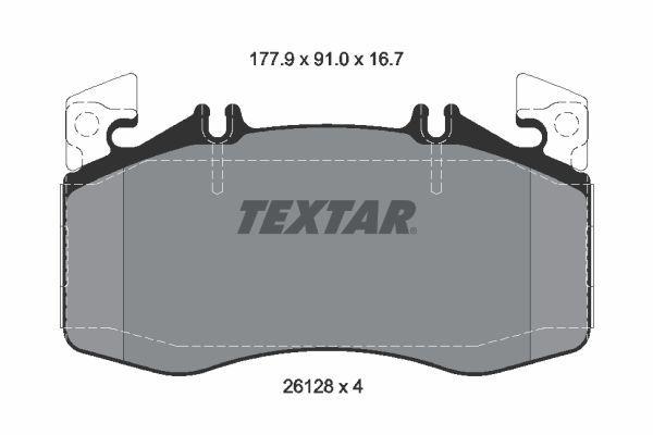 Колодки гальмівні (передні) MB A-class (W177)/ CLA-class (C118) AMG 19- (Brembo)