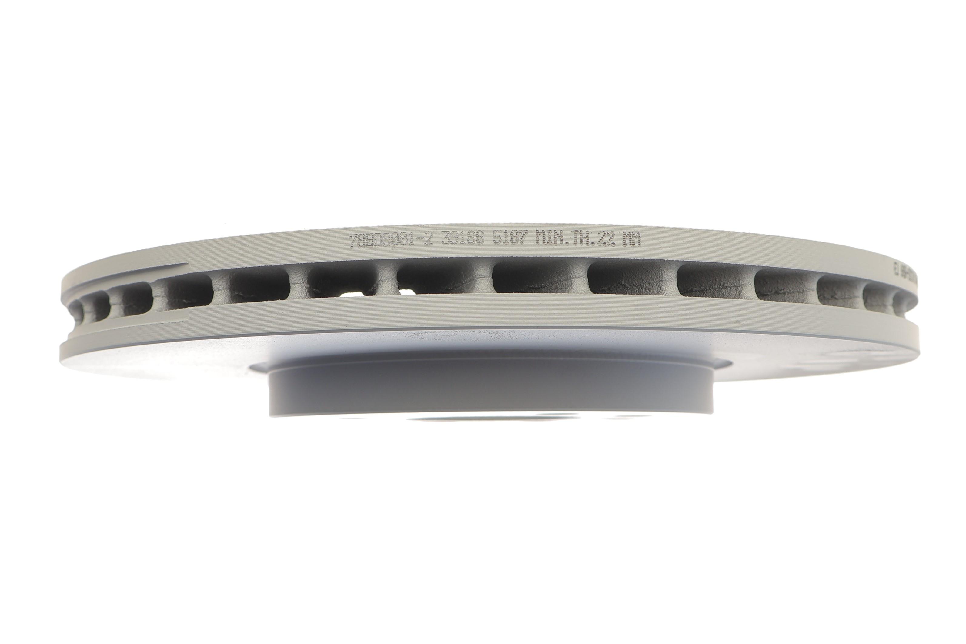 Диск гальмівний (передній) Opel Combo 01- (280x24.8) (вент.)