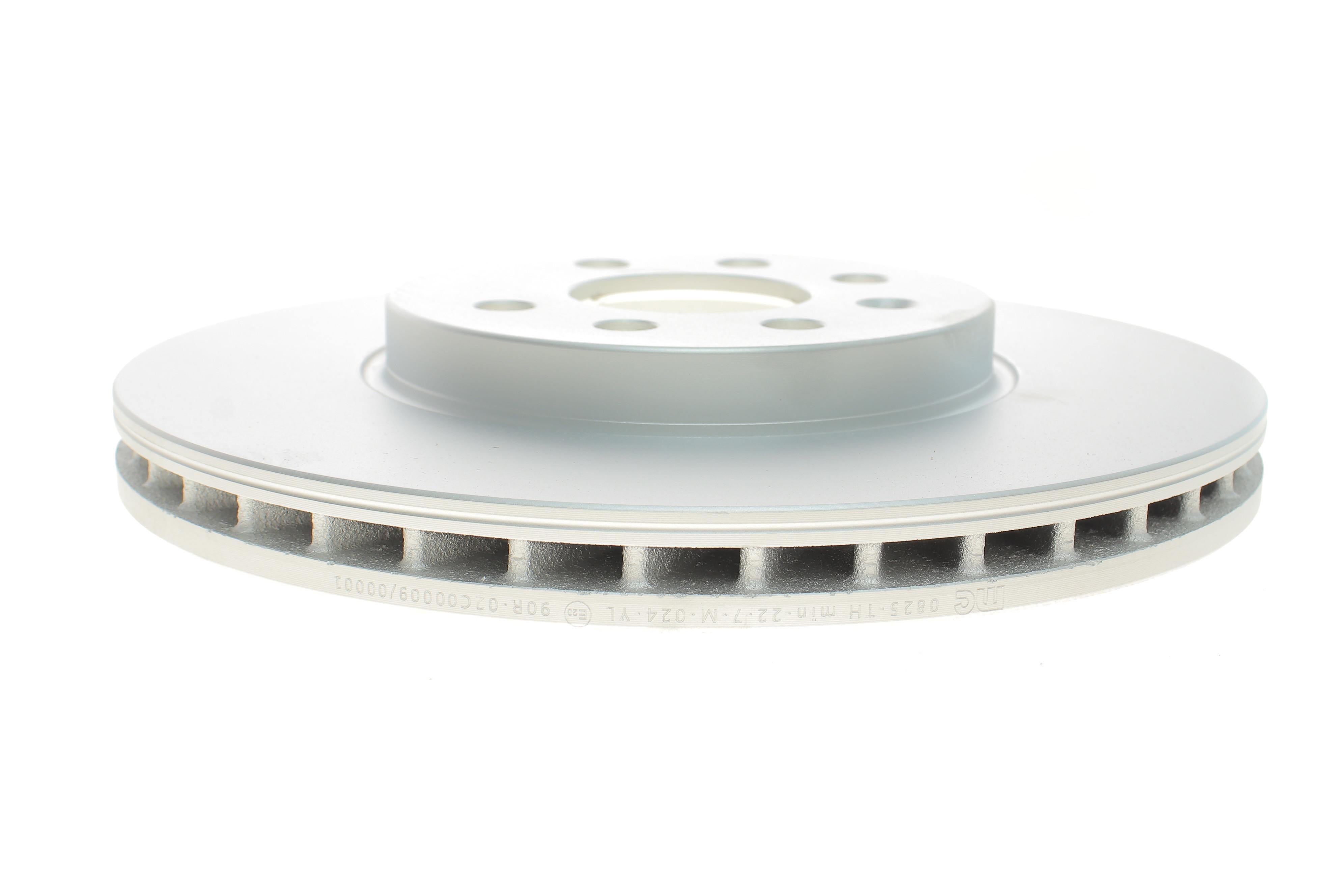 Диск гальмівний (передній) Opel Astra H 04-14 (280x25) (з покриттям) (вент.)