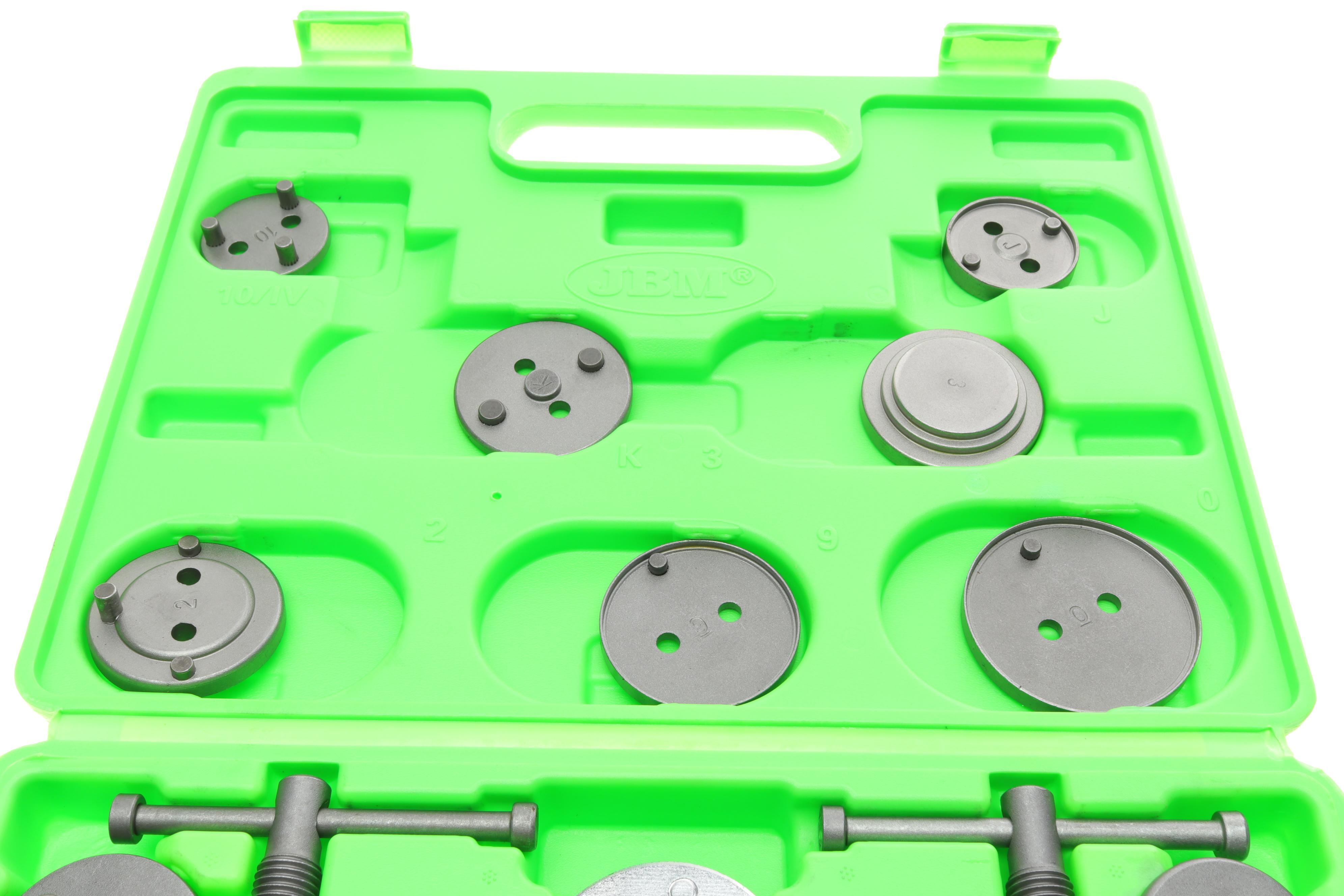 Набір інструментів для утоплення гальмівних поршнів (23 адаптери)