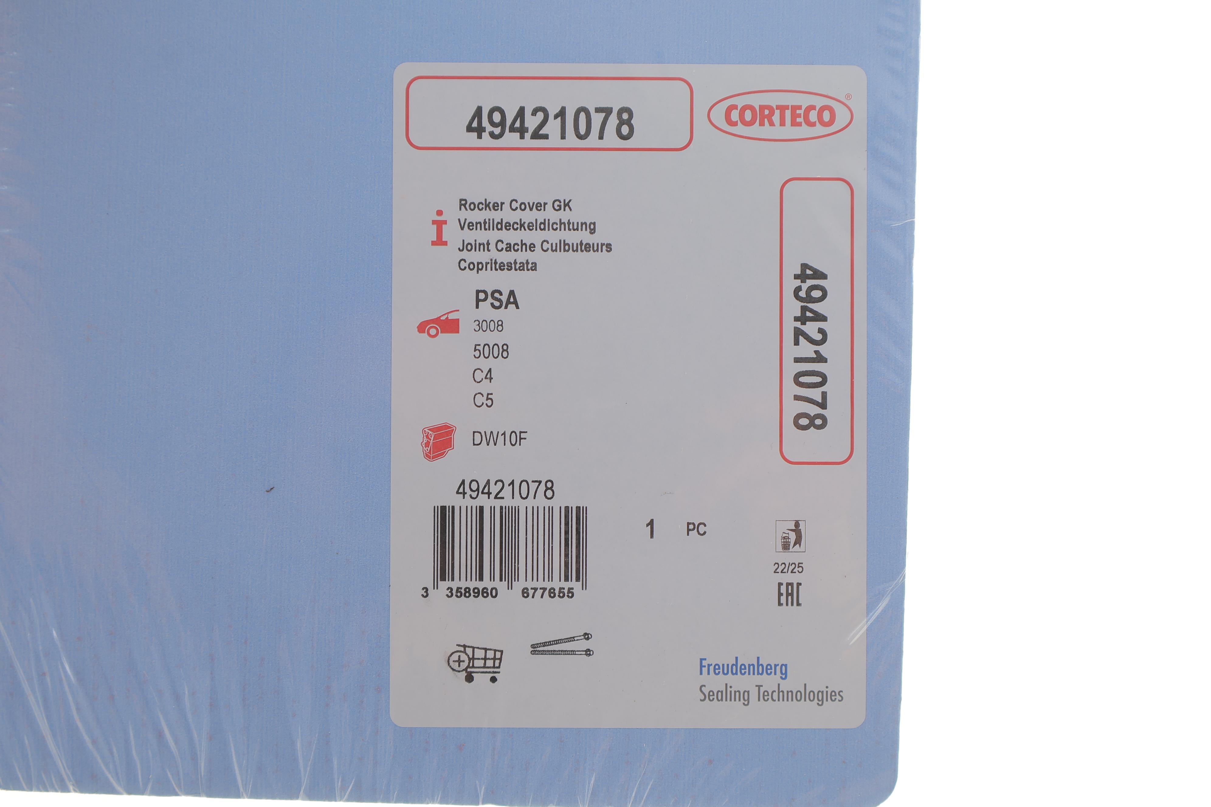 Прокладка поддона Citroen Jumper/Jumpy/Peugeot Boxer/Expert 2.0 HDi 15-