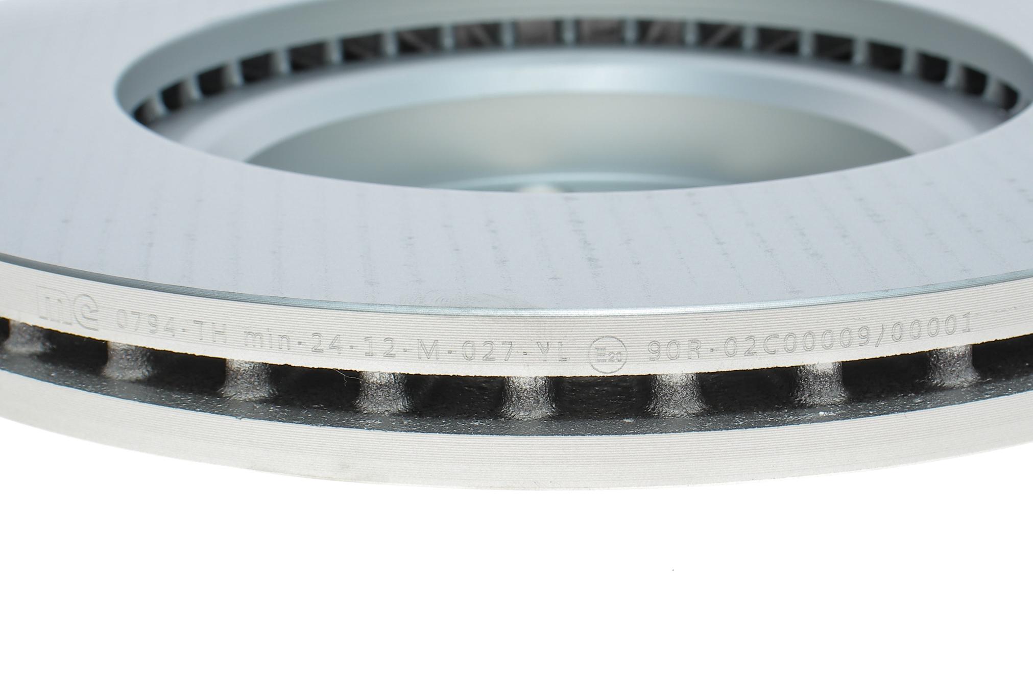 Диск гальмівний (передній) Peugeot 407 04-/508 10-18/ Citroen XM 91-99 (283x26) (вент.)