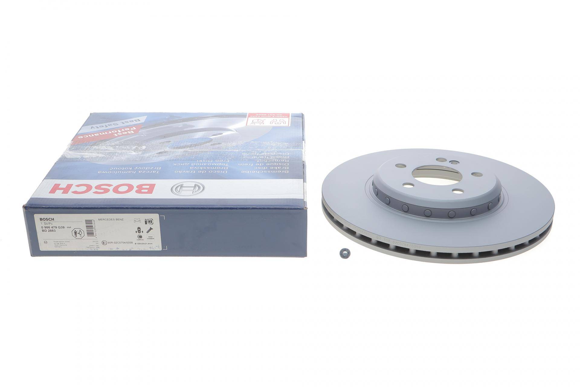 Диск гальмівний (задній) MB C-class (W205)/E-class (W213) 15- (320x24) (замінено на 0 986 479 H43)