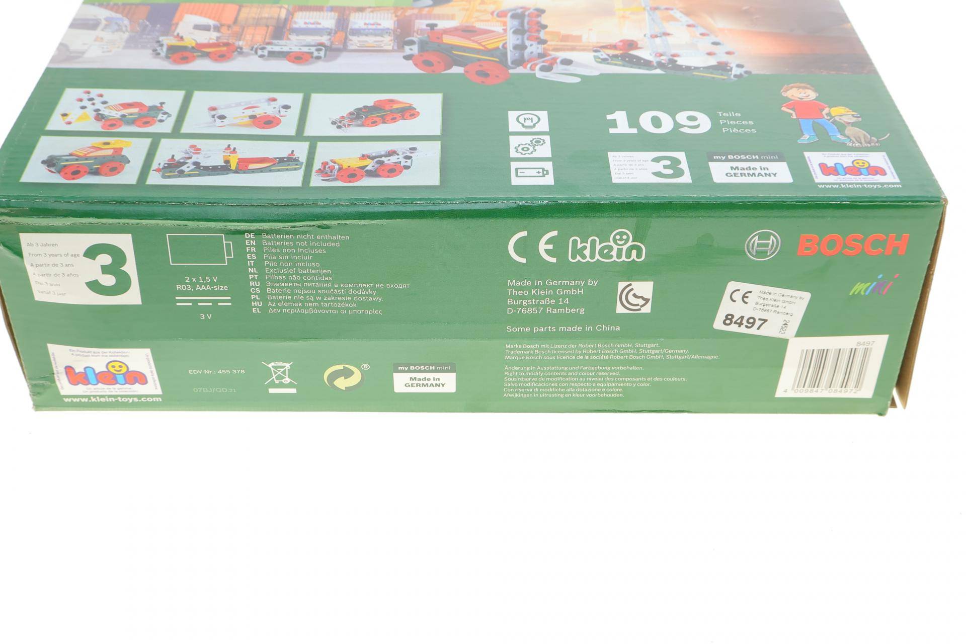 Набір будівельника Multi-Tech 109 елементів (11 в 1)