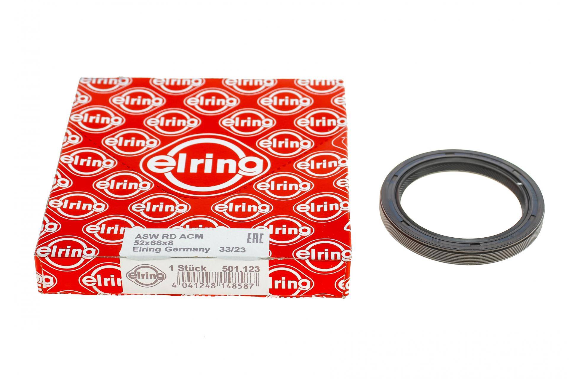 Сальник колінвалу (передній) Opel Kadett E 1.6S 84-86 (52x68x8)