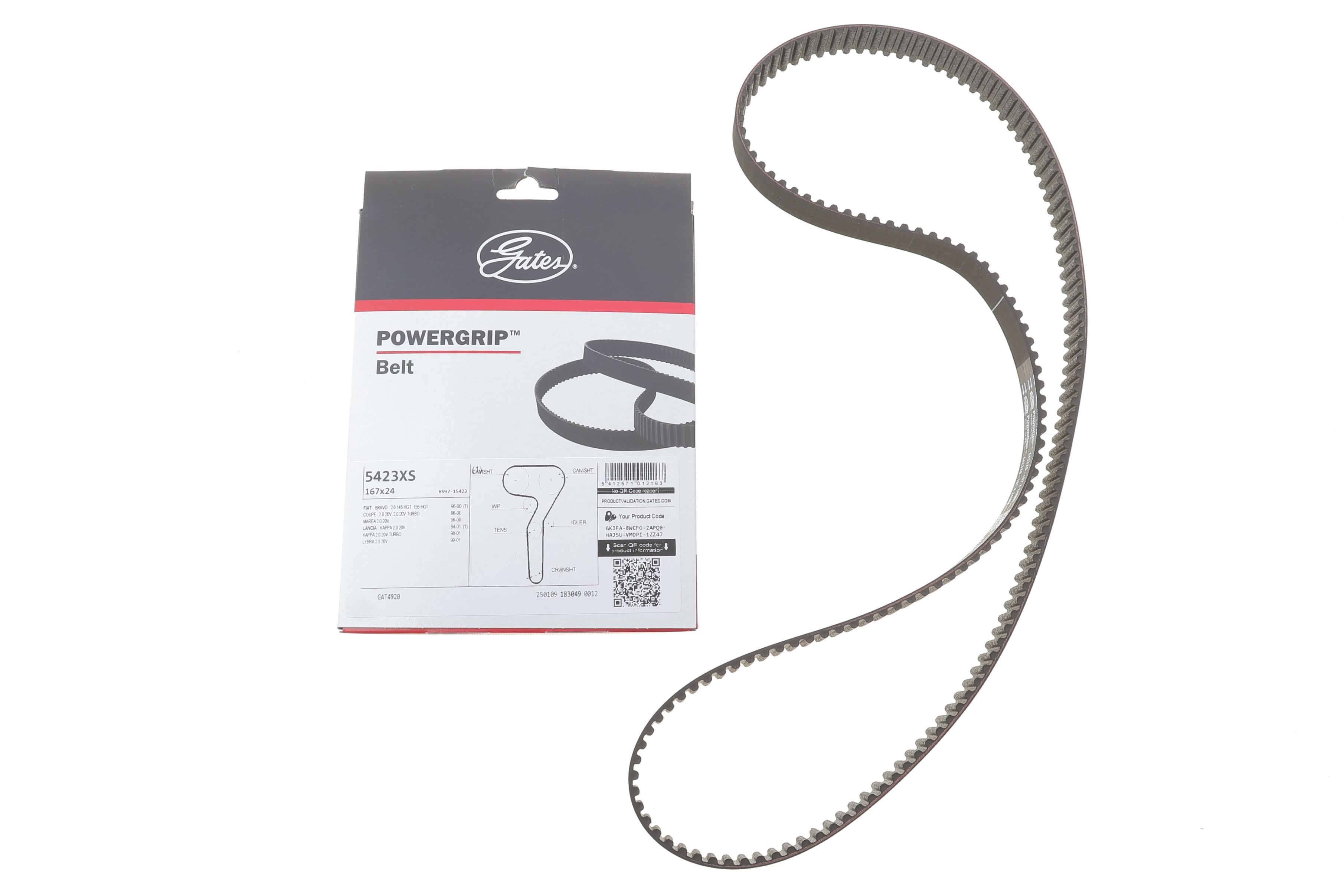 Ремінь ГРМ Fiat Bravo/Marea/Lancia Kappa/Lybra 2.0 20V 95-05 (24x167z)