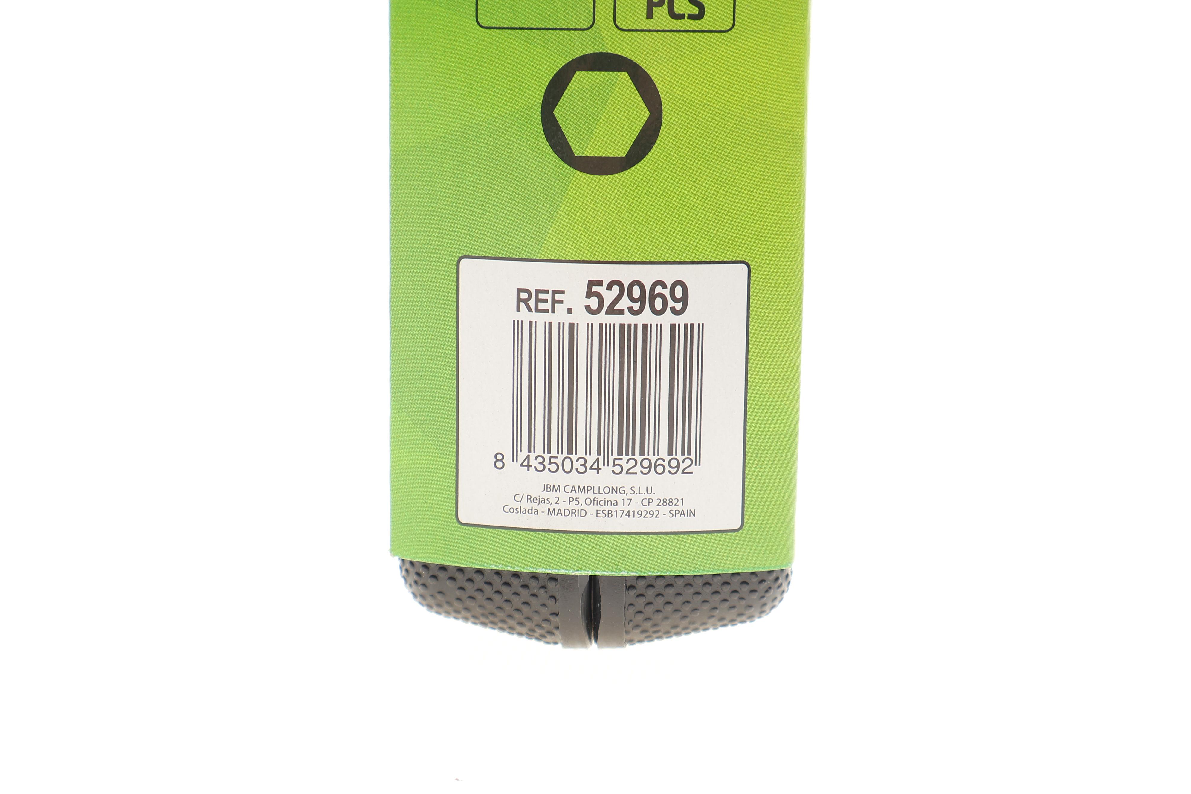 Набір ударних головок 1/2" 17-19-21 мм Long 78 мм