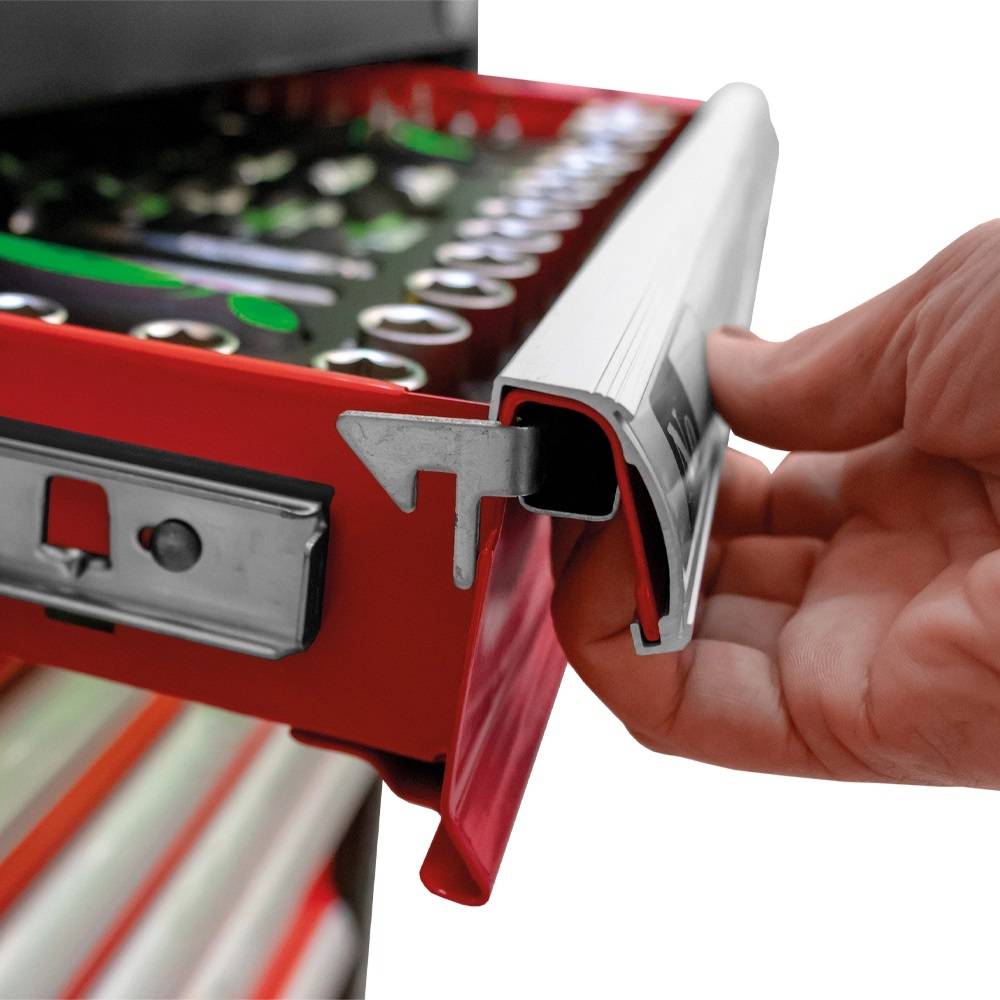 Візок з інструментами 7 секцій 172 од. (червоний)