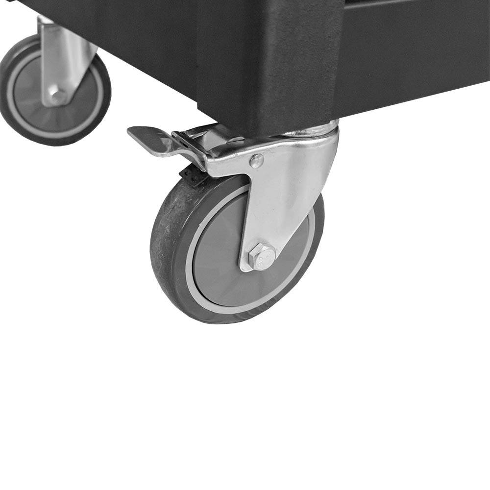 Візок з інструментами 7 секцій 172 од. (червоний)