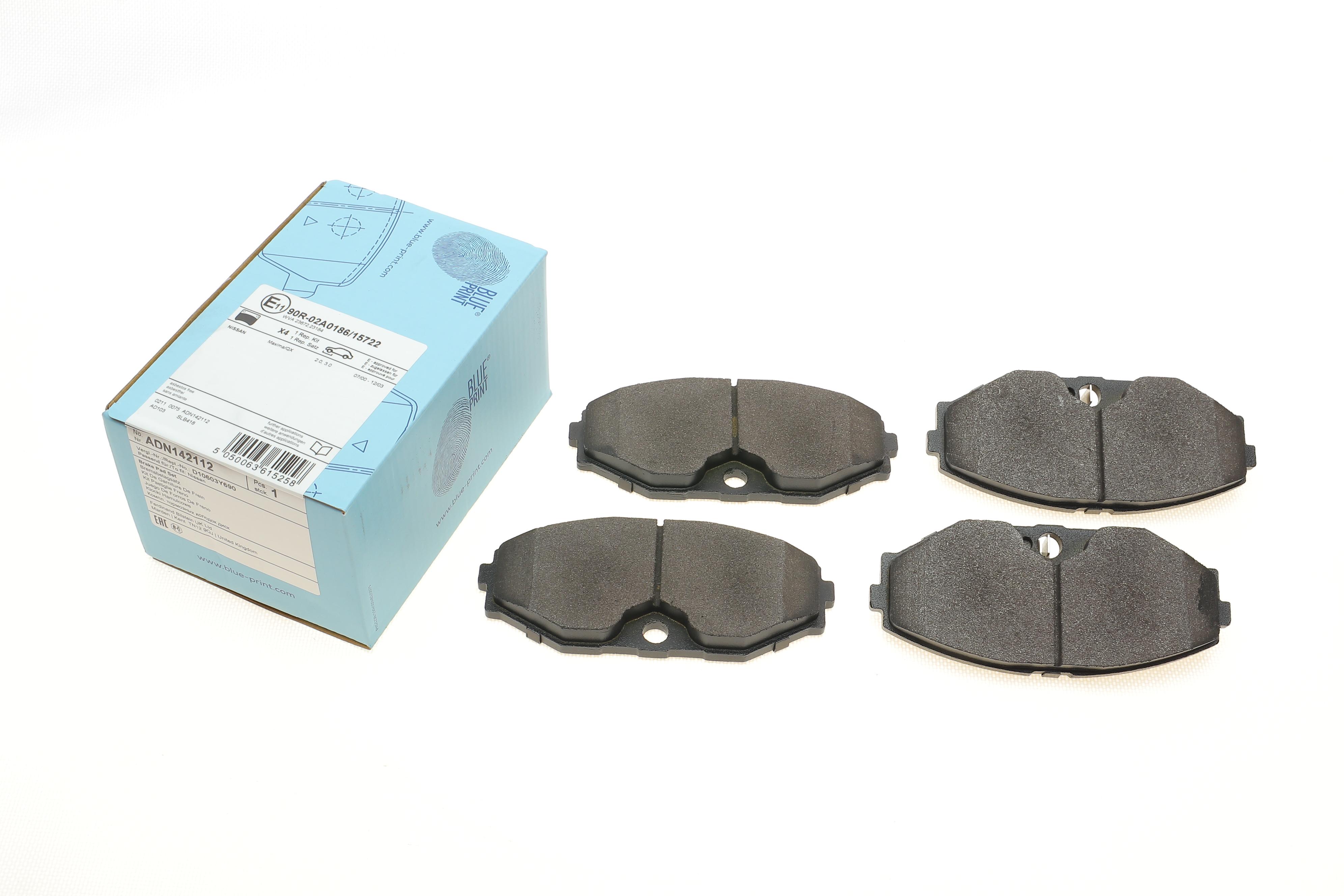 Колодки гальмівні (передні) Nissan Maxima 2.0-3.0 V6 24V 00-03