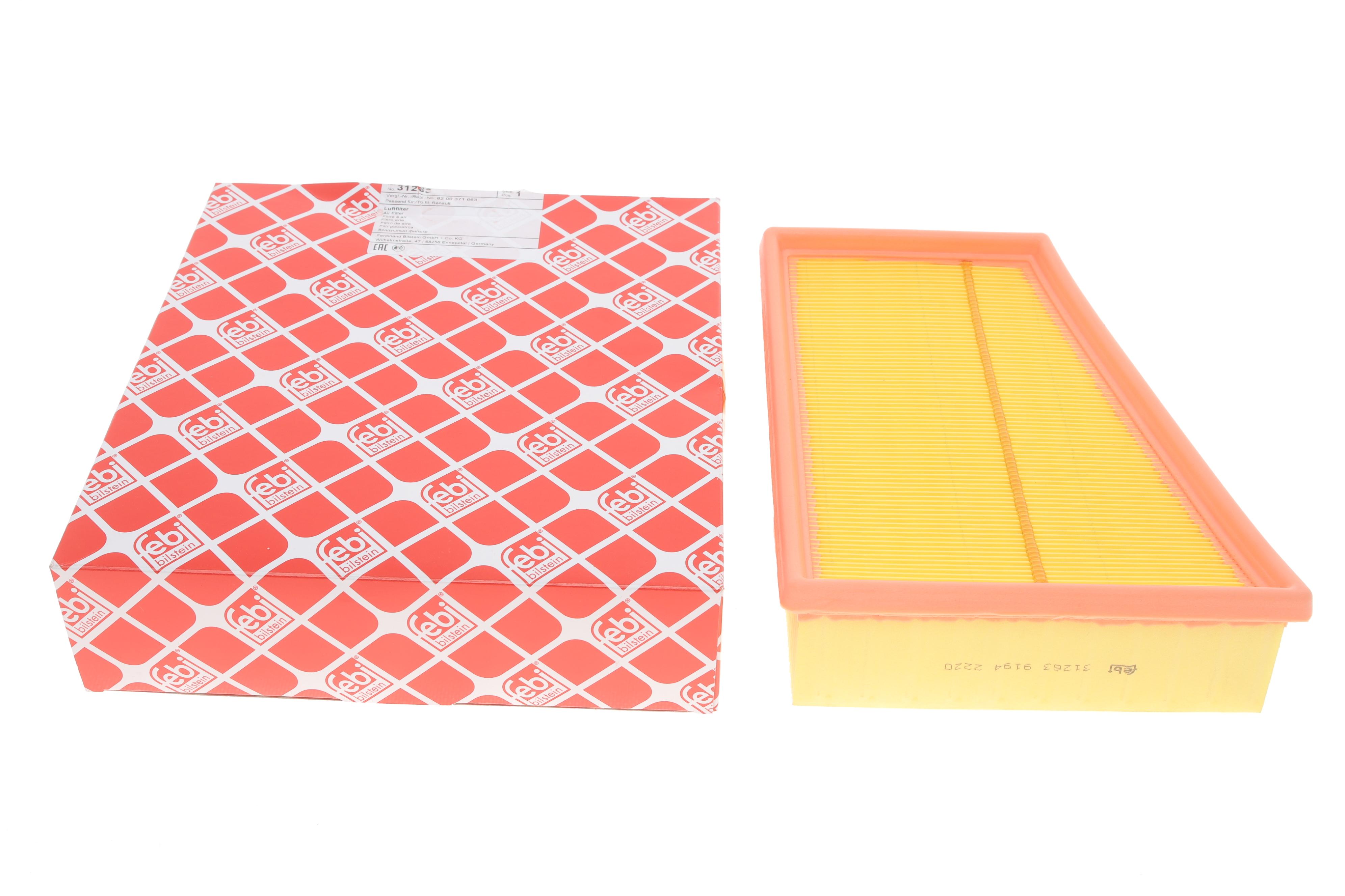 Фільтр повітряний Renault Kangoo II 1.5 Blue dCi 19-/Megane/Scenic 1.9 dCi 03-08/ 2.0 dCi 09-