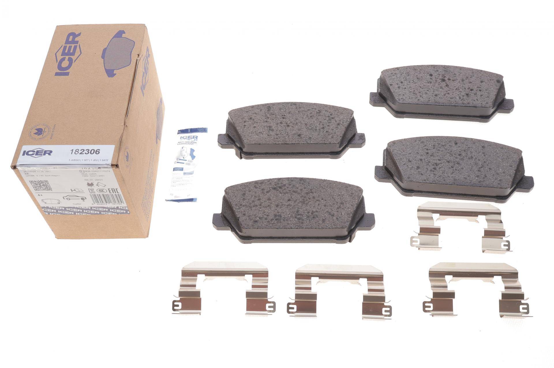 Колодки гальмівні (передні) Hyundai i30/Grandeur/Kia Optima/K5 15-