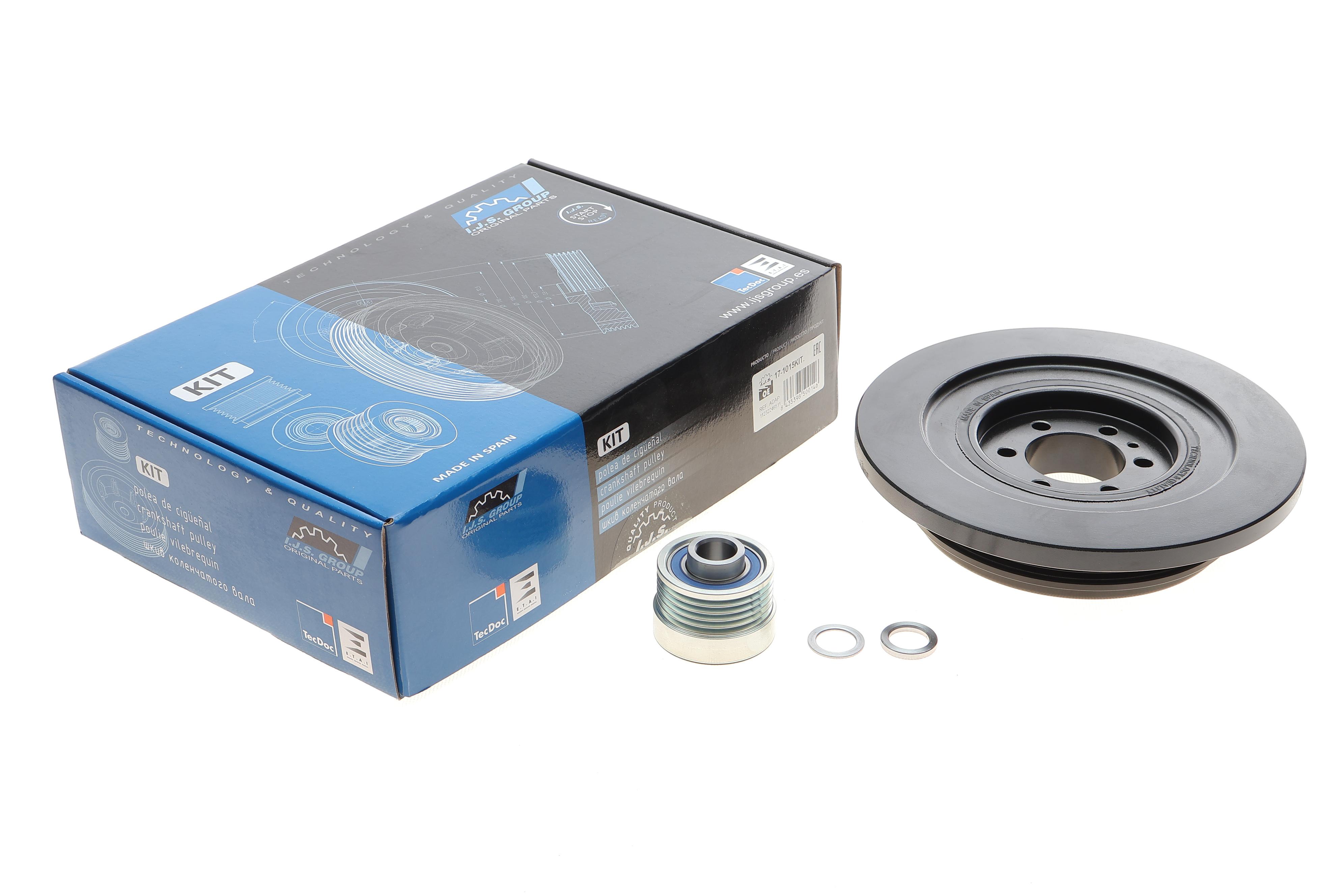 Шкив коленвала + шкив генератора BMW 3 (E36)/5 (E34/E39) 2.5td/tds 91-04