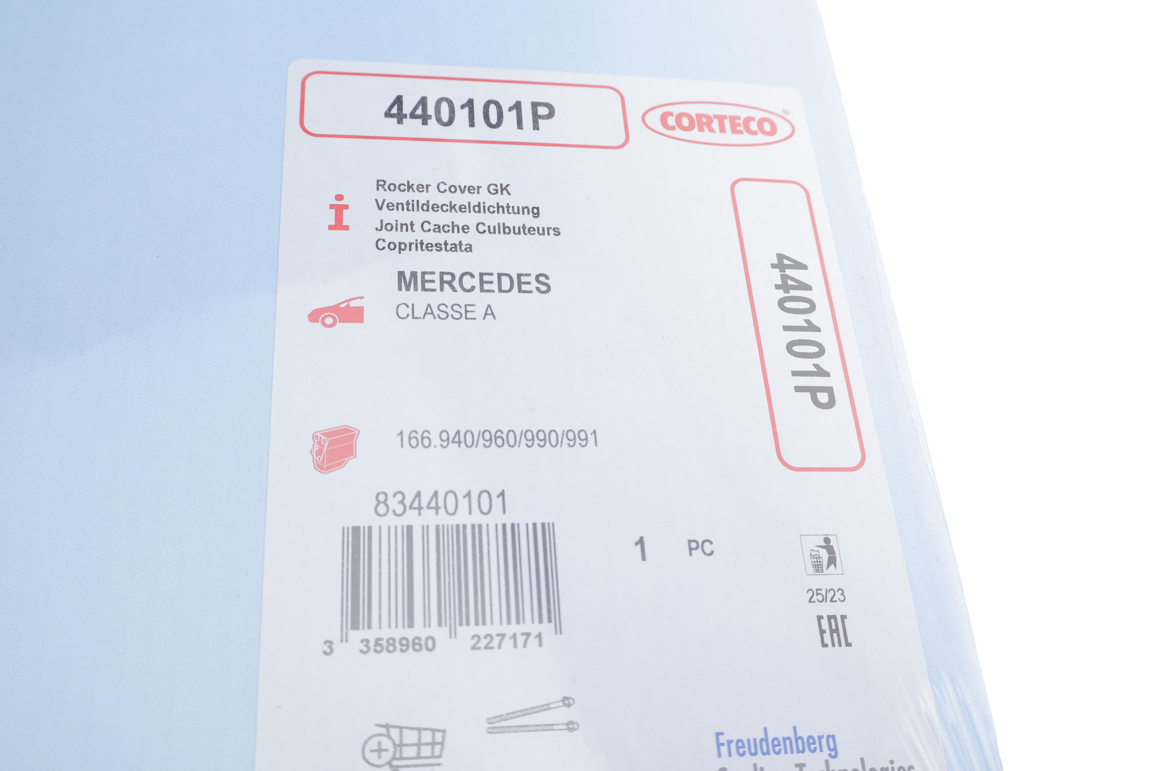 Прокладка кришки клапанів MB A-class (W168)/Vaneo 1.4i-2.0i M166 97-