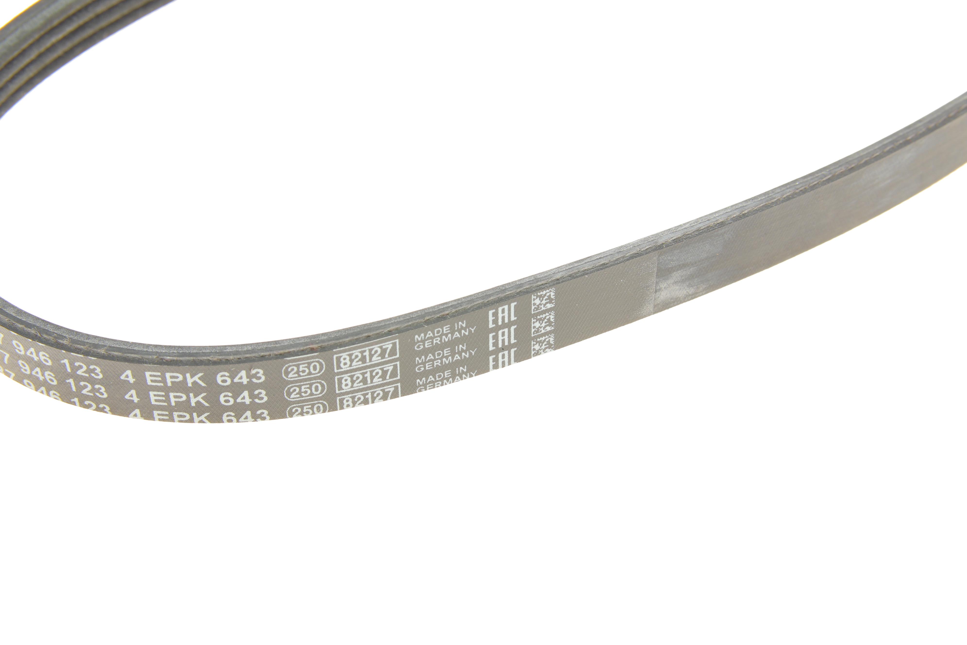 Ремінь генератора Opel Astra J/Insignia A 1.6/1.8 08-17/Alfa Romeo 159 1.8MPI 05-11 (4PK643)