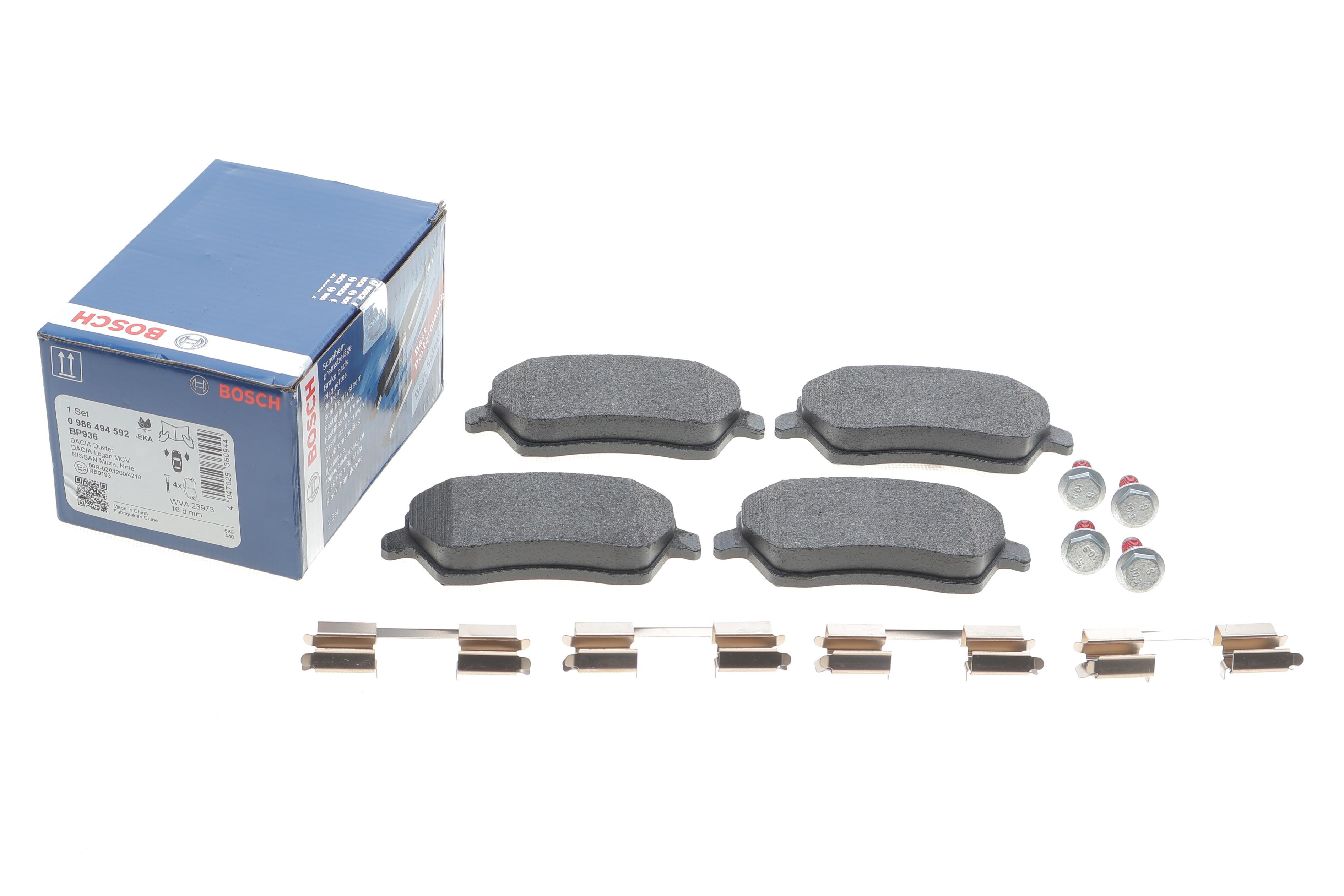 Колодки гальмівні (передні) Renault Kangoo 08-/Megane IV 15-/Zoe 12-