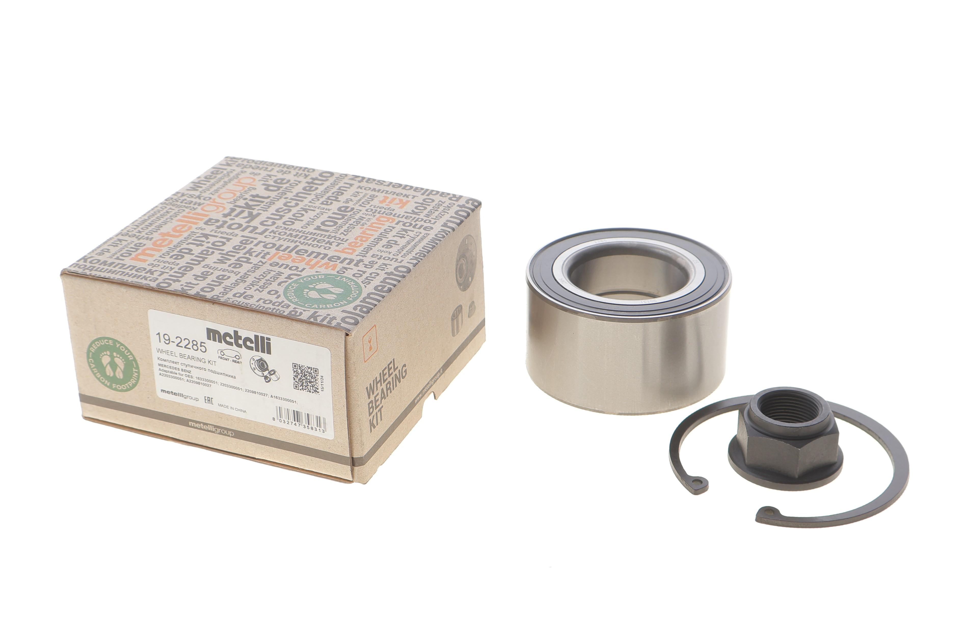 Підшипник маточини (передньої/задньої) MB M-class (W163) 98-05 (49x88x46.7) (к-кт)