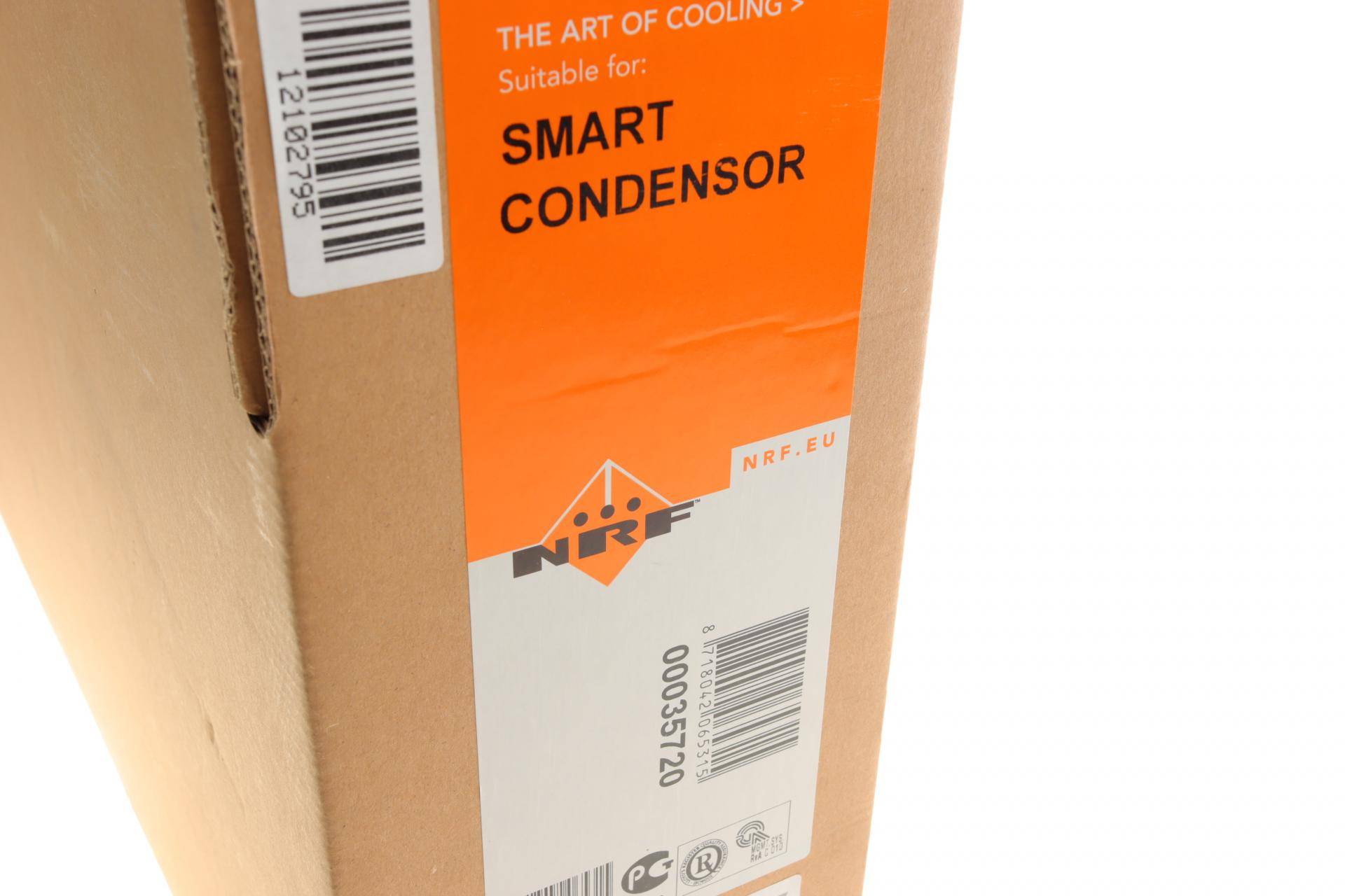 Радіатор кондиціонера (з осушувачем) Smart Cabrio/City-Coupe 0.6/0.8CDI 98-04