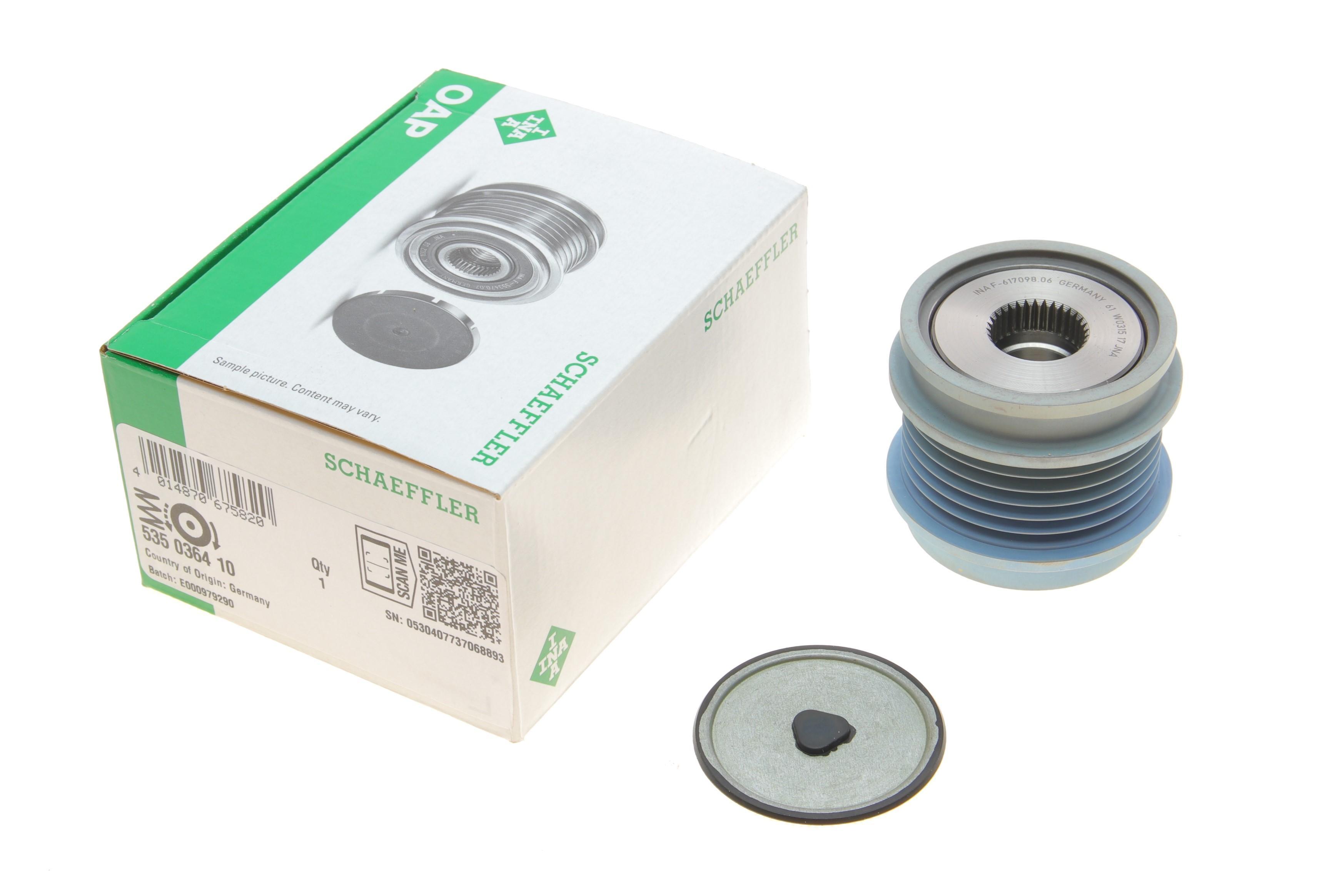 Шкив генератора VW Caddy V 2.0 TDi BMT 20-