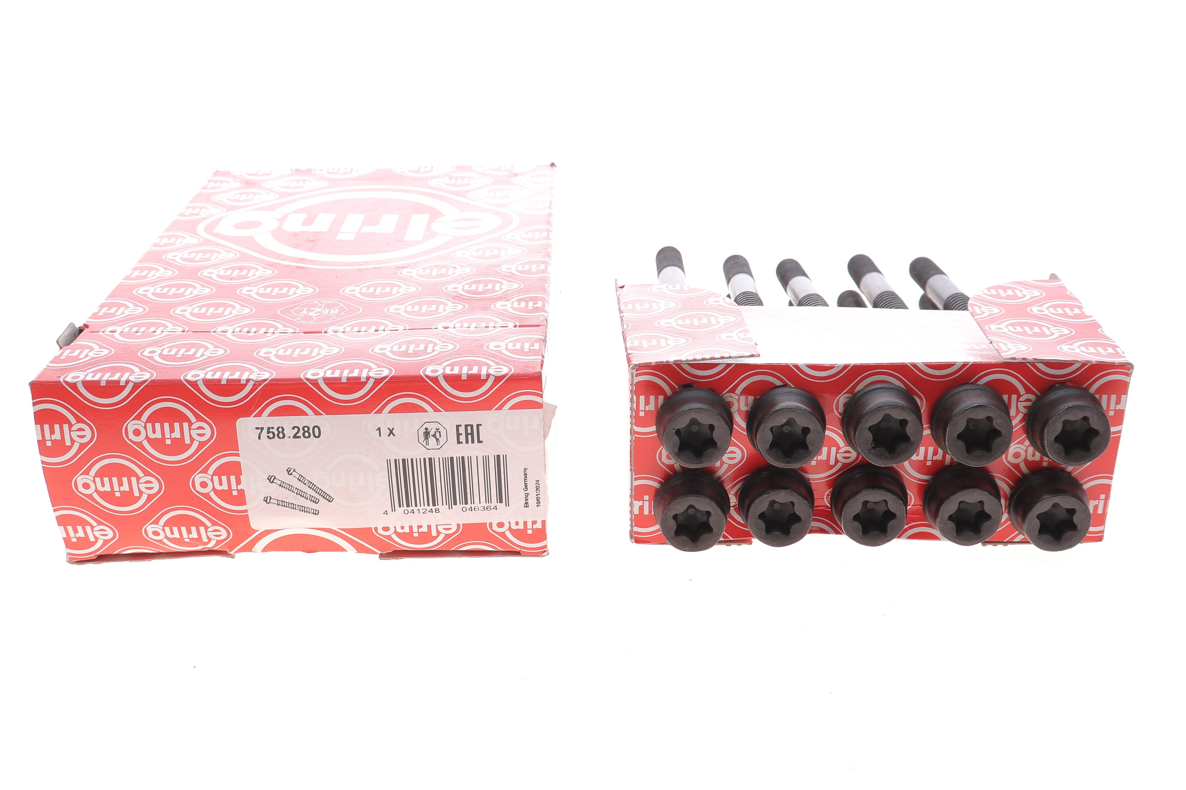 Болти головки (к-кт 10шт.) Citroen BХ/Xantia 82-98/Peugeot Expert 1.6-1.8 96-00 (M11x1.5x175)