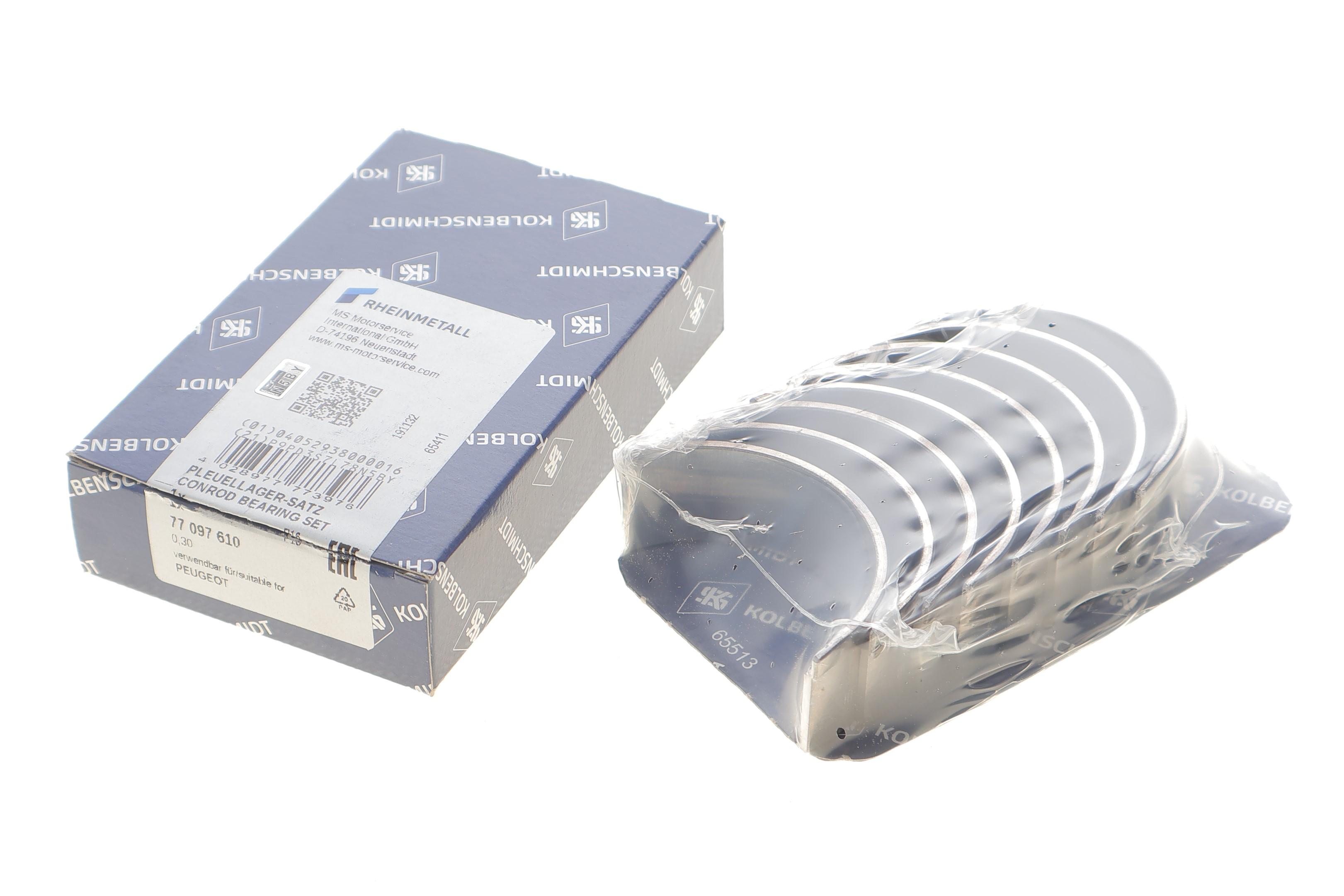 Вкладиші шатунні Citroen Berlingo/Jumper/Peugeot Boxer/Expert 1.9D 95- (+0.30) (к-кт 8шт)