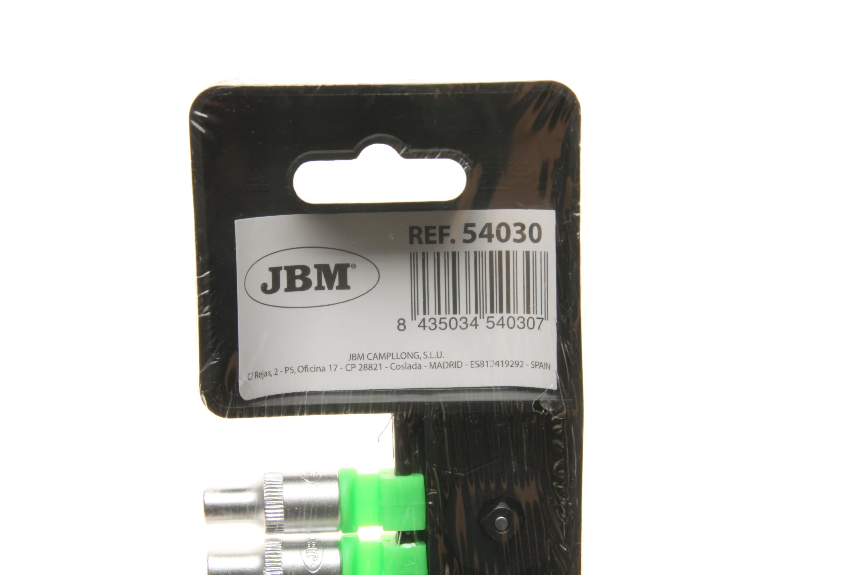 Набір торцевих головок з тріскачкою 1/4" 10 од.