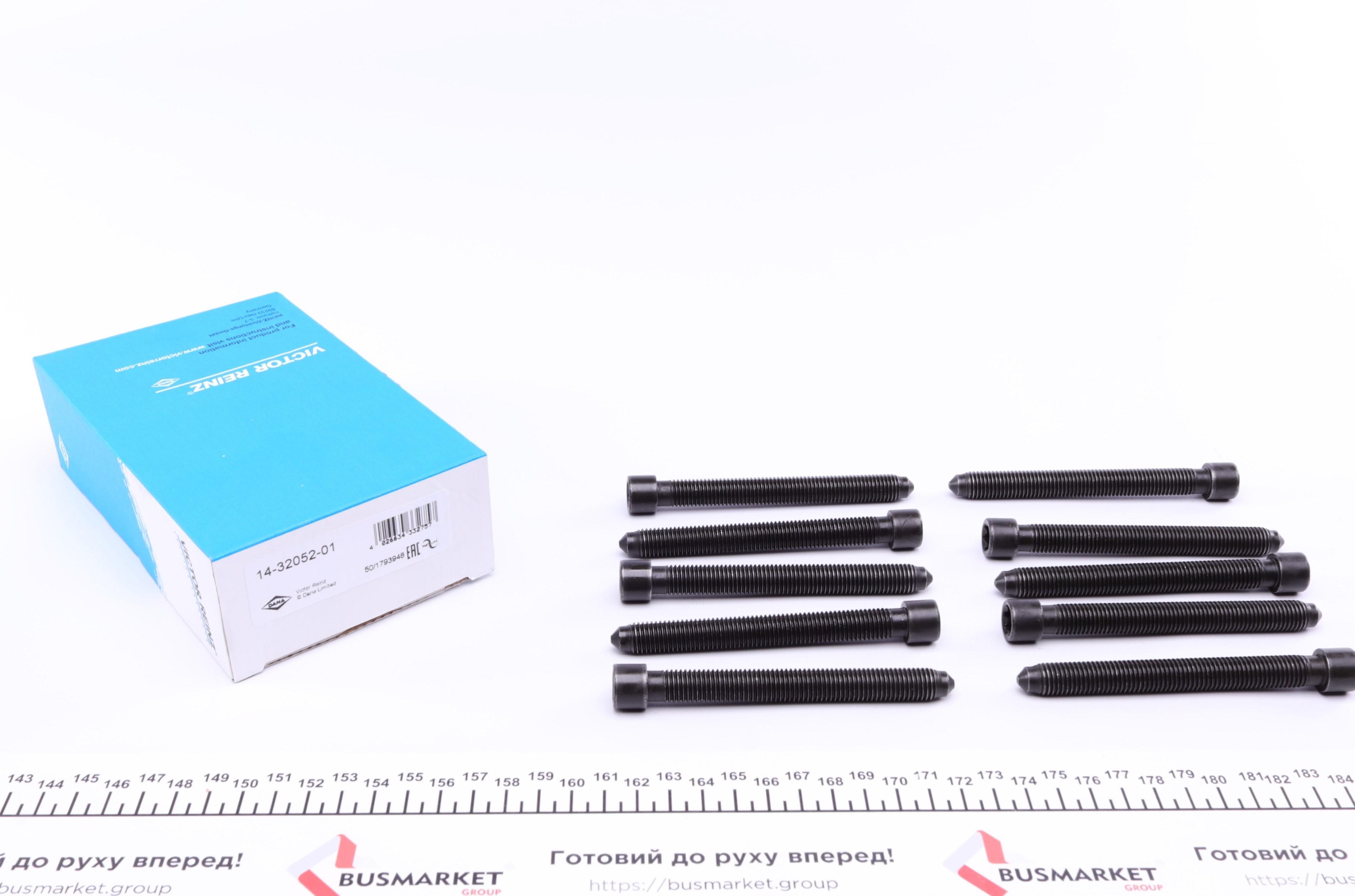 Болты головки (к-кт 10шт.) Audi A3/A4/A6/Skoda Octavia/VW Bora/Golf IV/Passat 1.8 95-