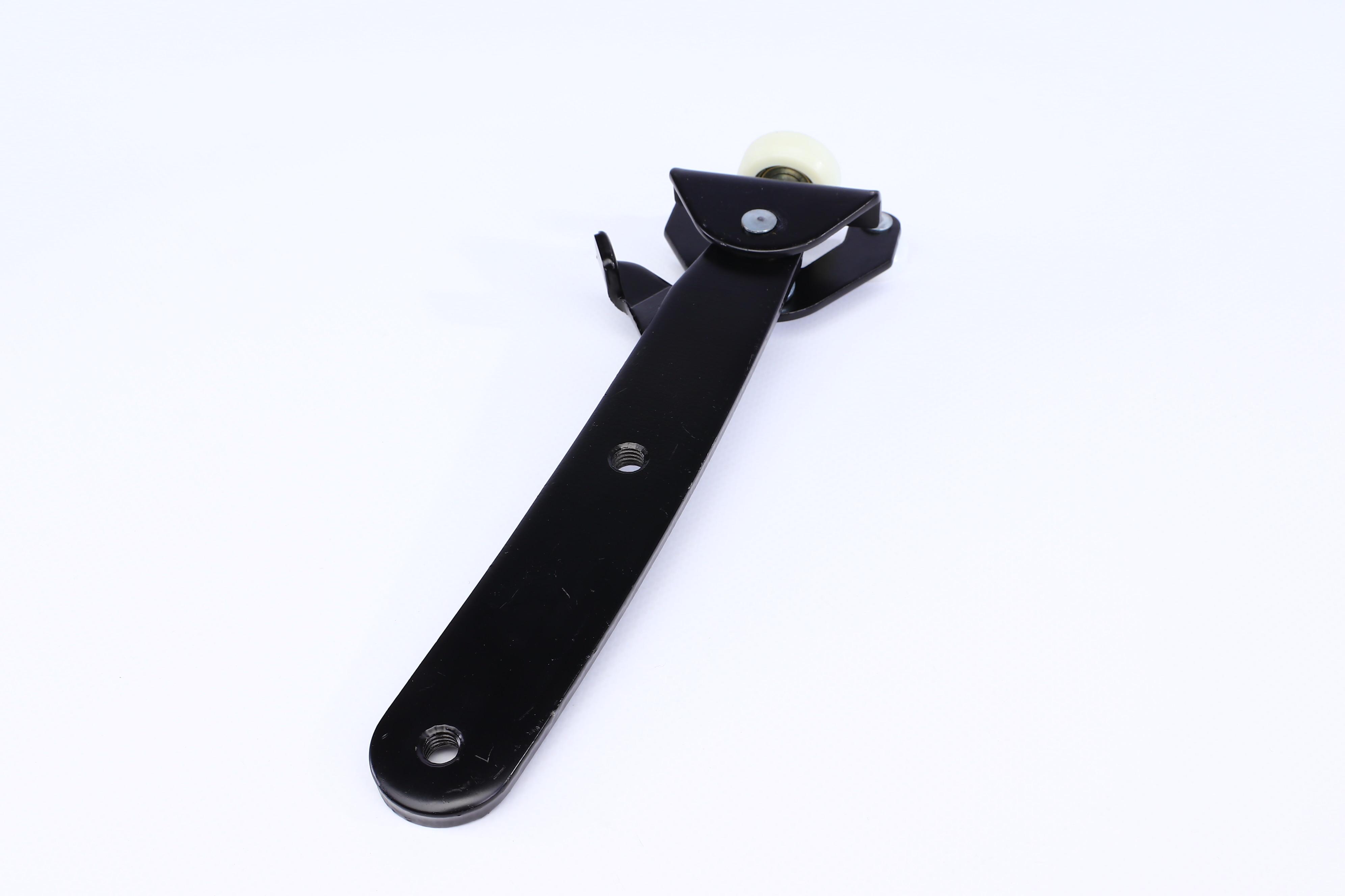 Ролик двери (боковой/нижний) VW Caddy 03- (L) (с кронштейном)