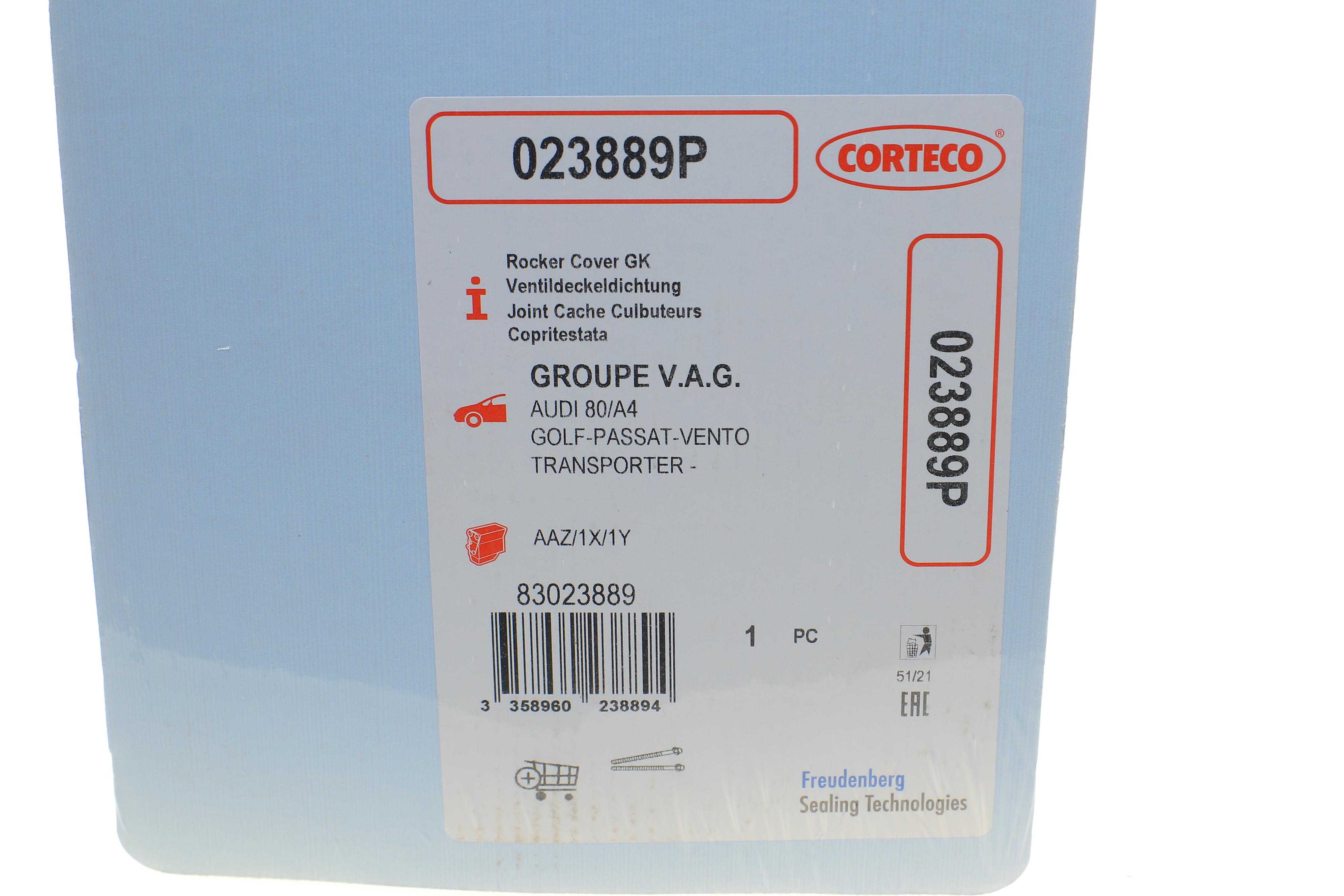 Прокладка кришки клапанів VW Caddy 1.9D -03