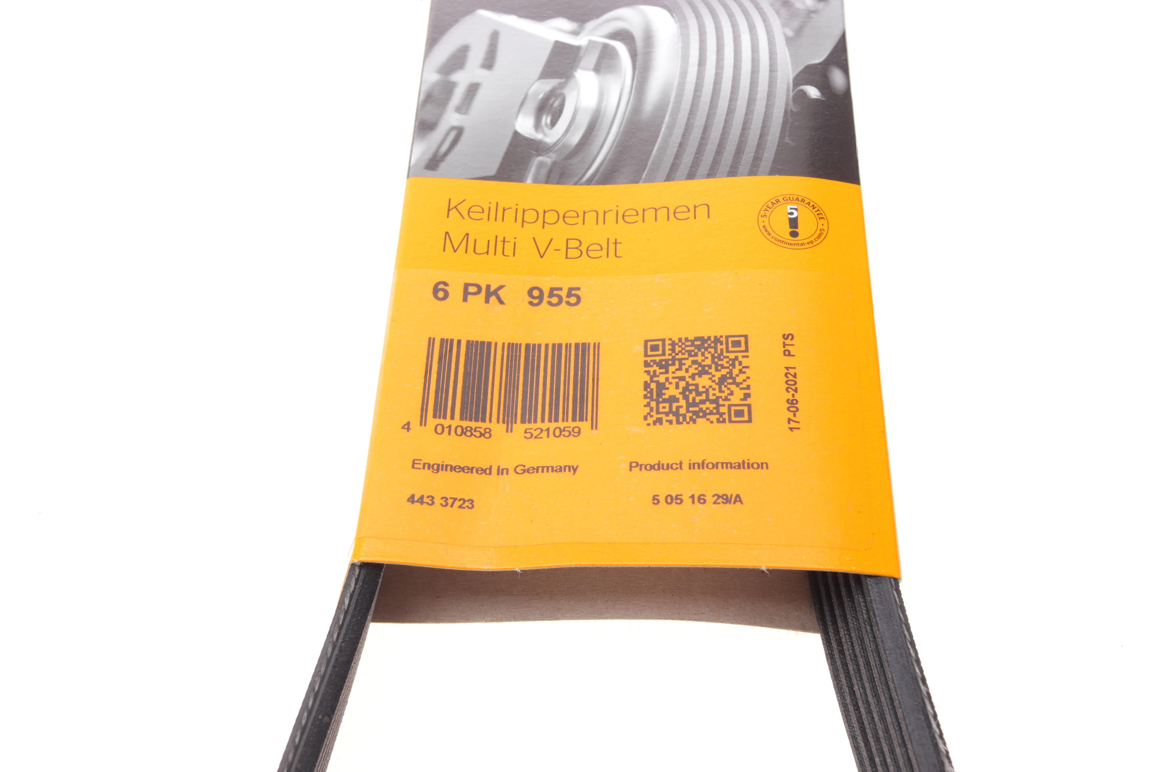 Ремень генератора VW Golf/Skoda Octavia 2.0i 04-13/Mazda 2/3 1.5 13-/Kia Ceed/Cerato 1.4/1.6 07-