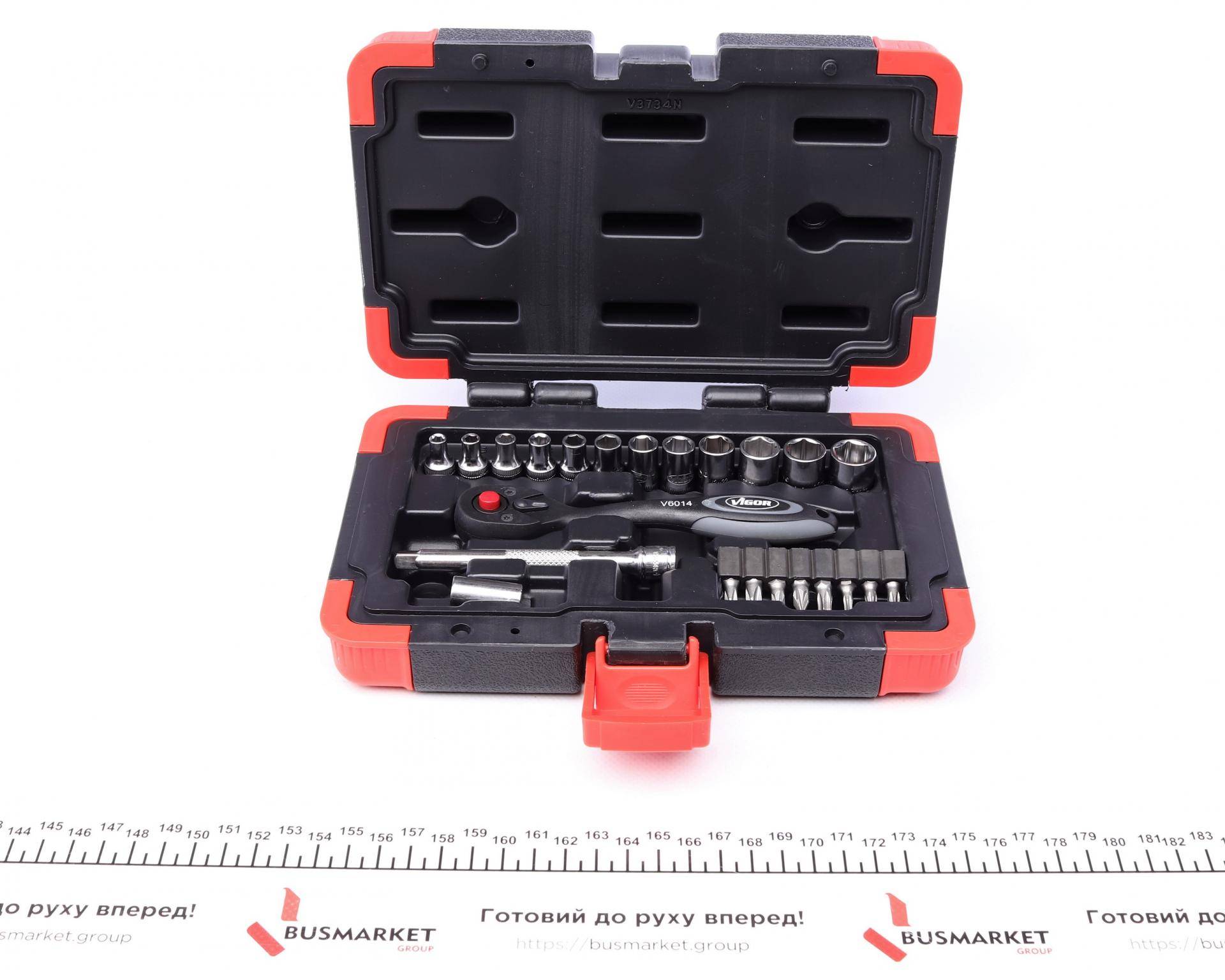 Набір інструментів комбінований 1/4