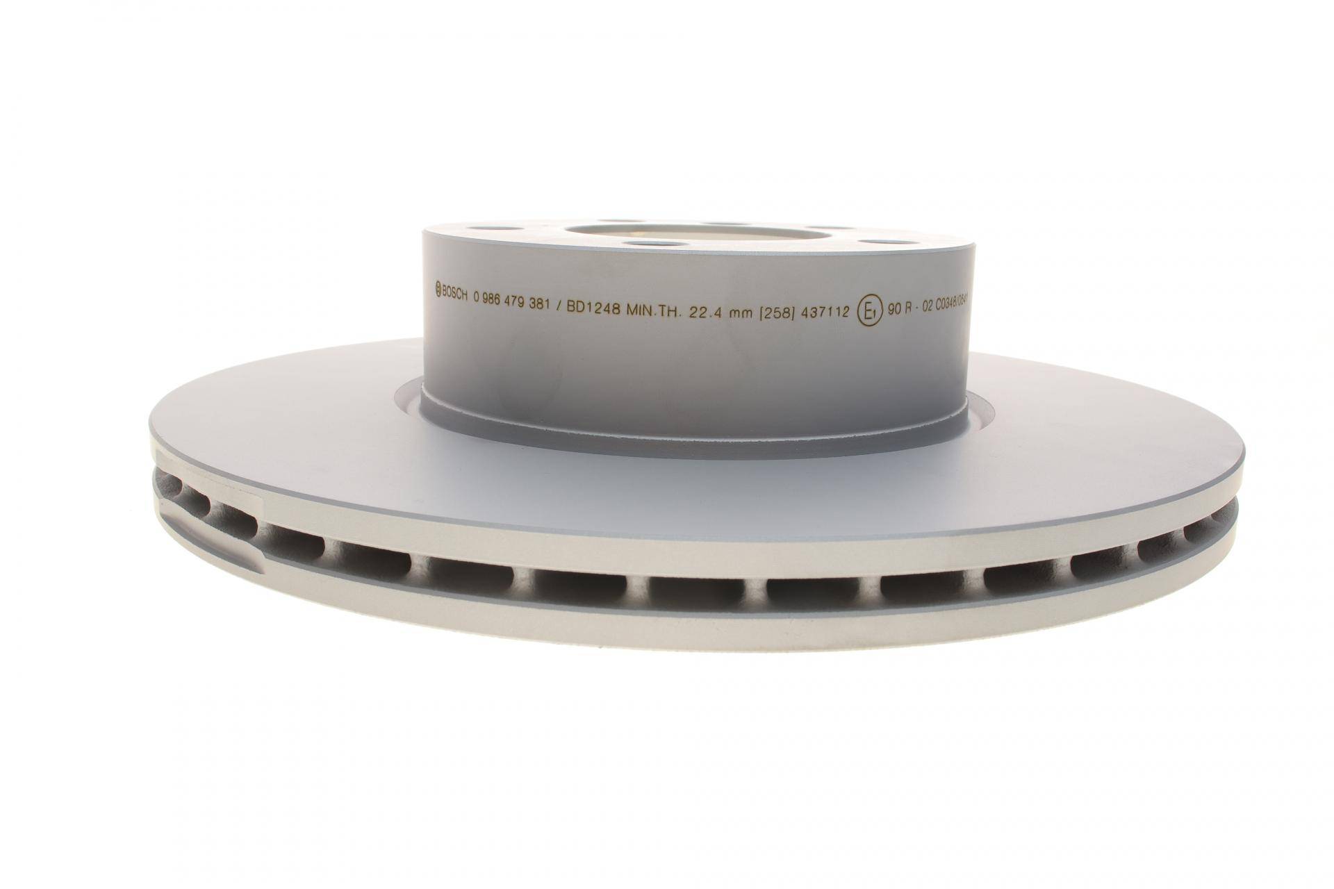 Диск гальмівний (передній) BMW 1(F20/F21) 11-/3 (E90/E91/E92) 07-11 (312x23.9) B37/N13/N47/N55