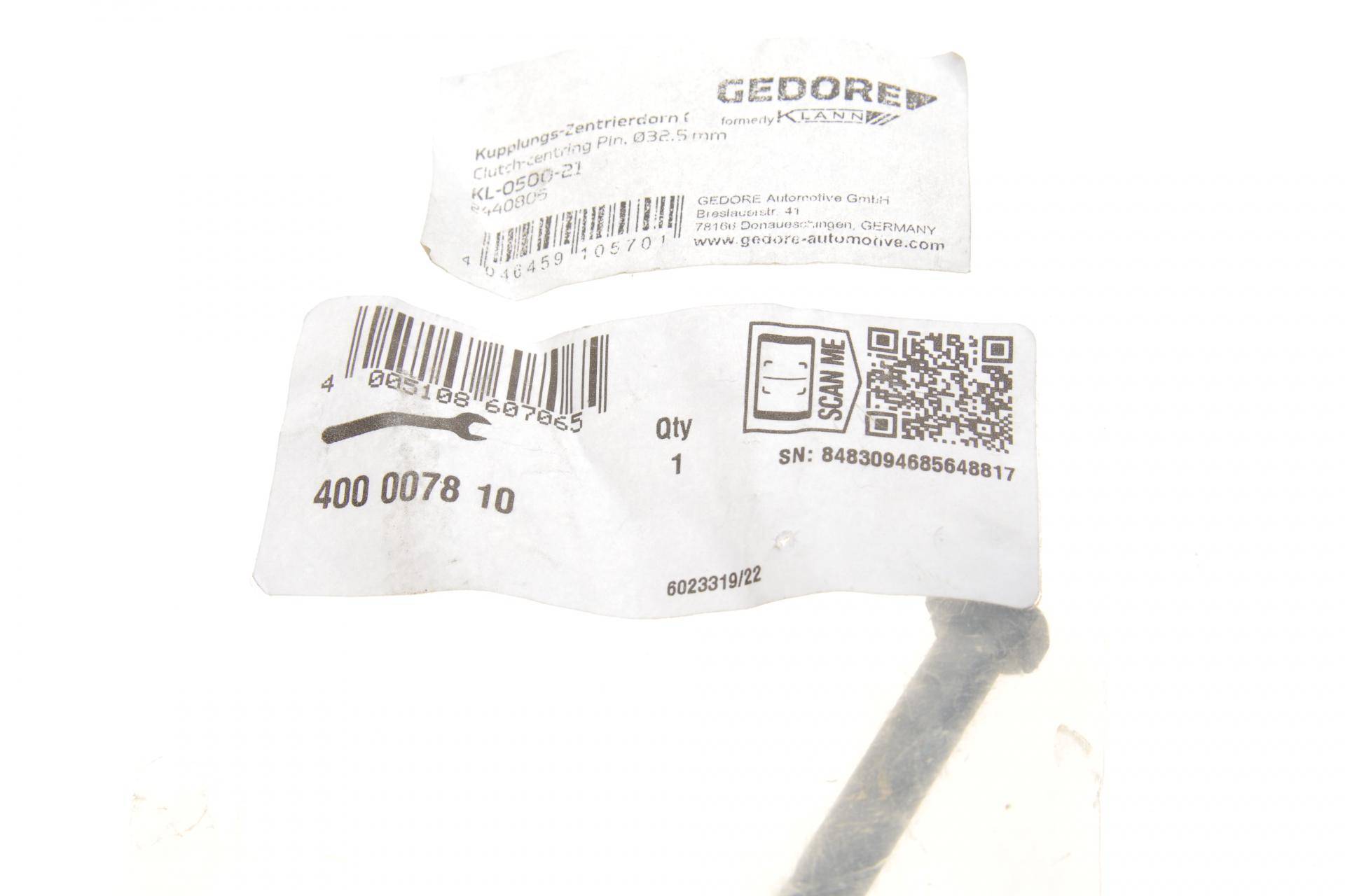 Інструмент центруючий для диска зчеплення SAC BMW (d=15/32.5mm)