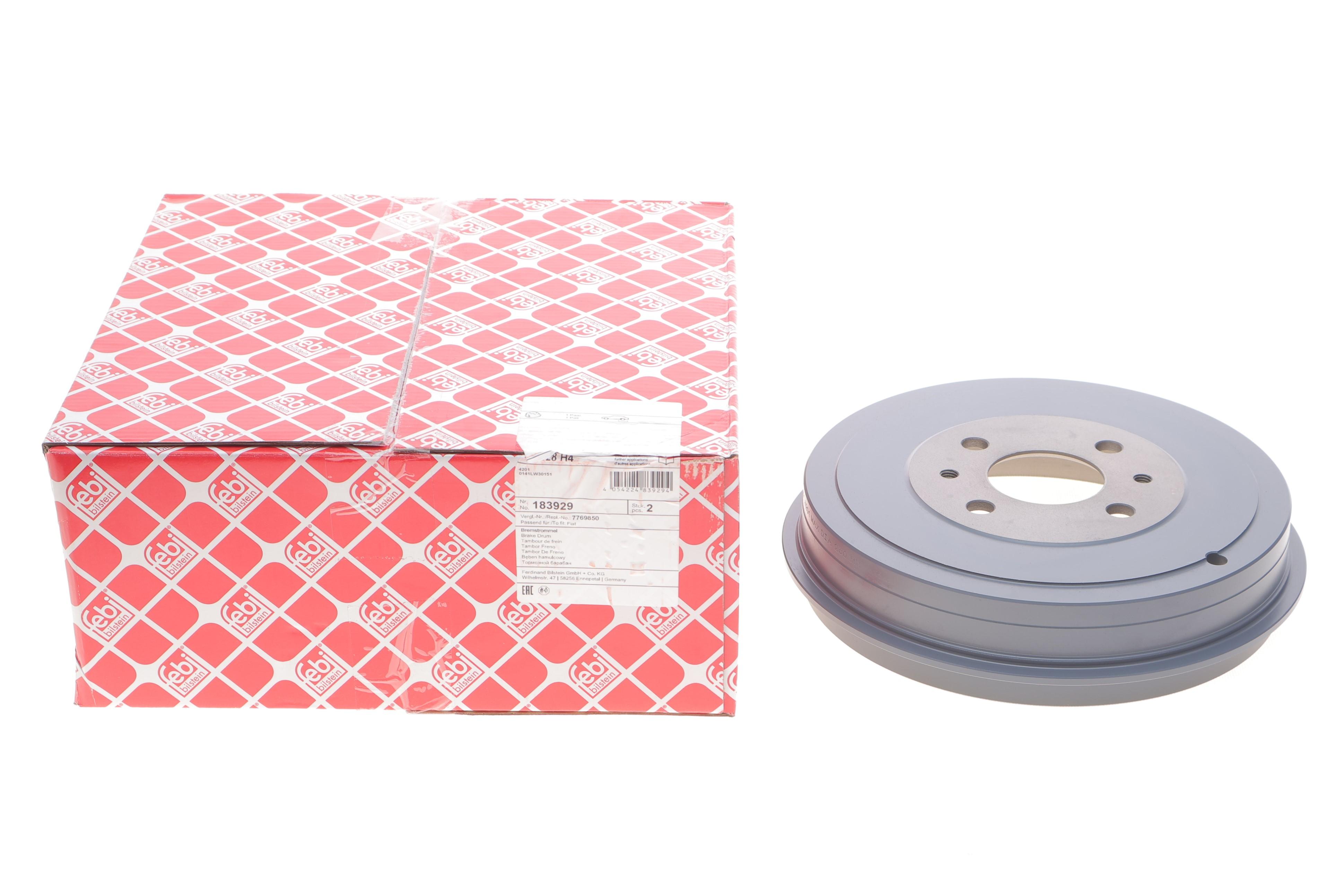 Барабан гальмівний (задній) Fiat Doblo 01-