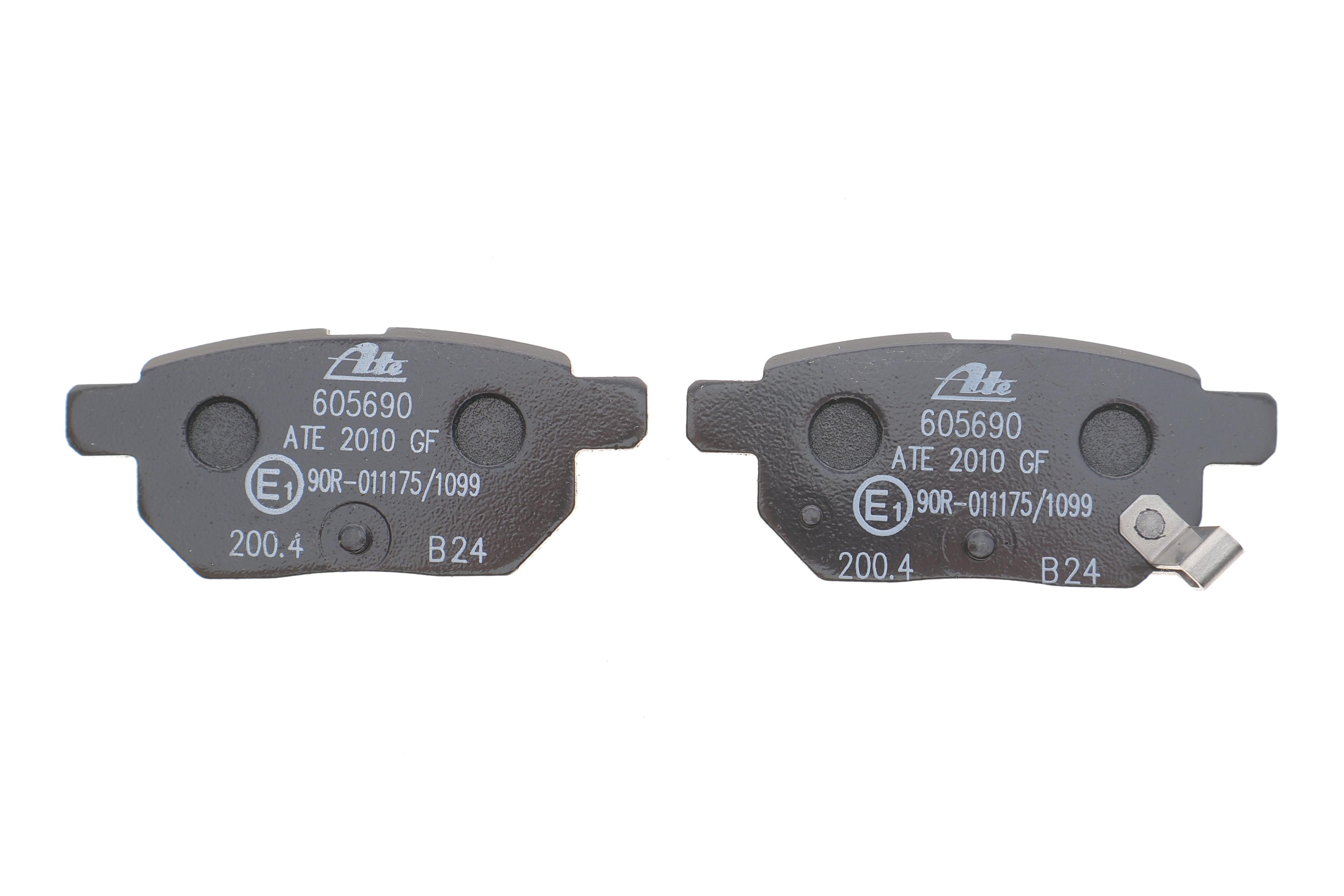 Колодки гальмівні (задні) Lexus CT/Toyota Prius/Yaris 08-