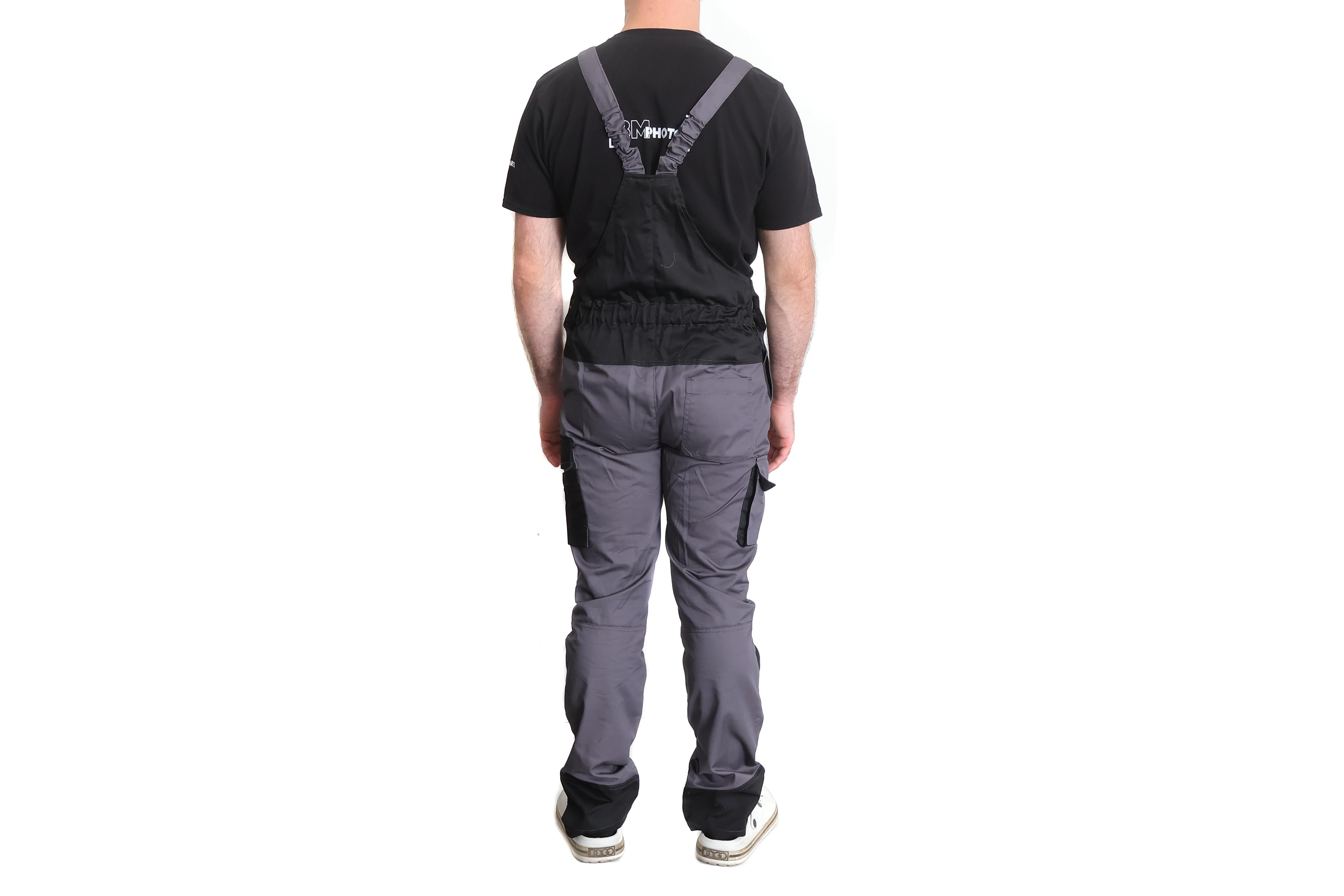 Напівкомбінезон робочий (розмір 44-46/ріст 182-188) M+ з логотипом BM Parts