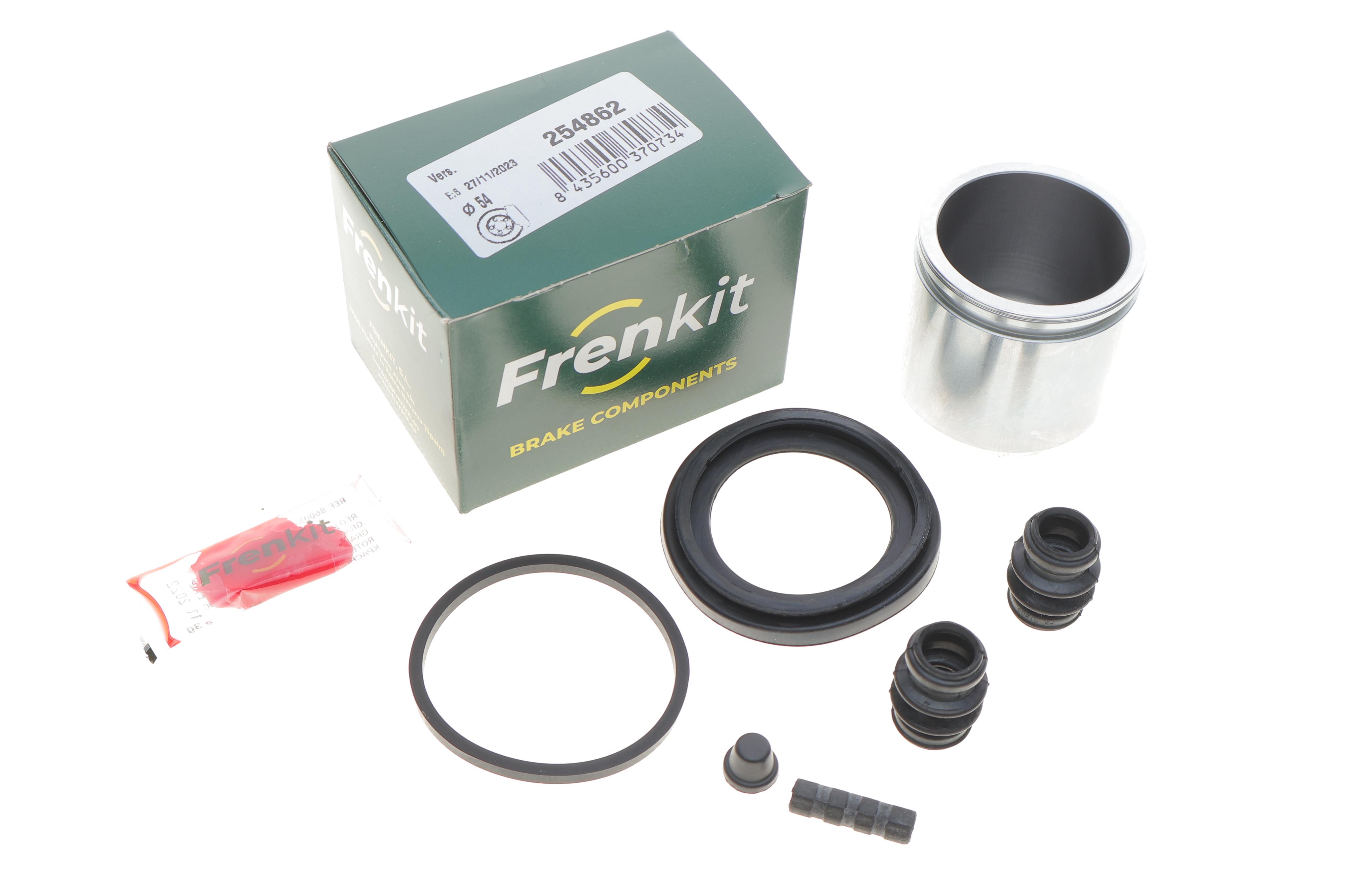 Ремкомплект супорта (переднього) Nissan Micra 1.6 11- (d=54mm) (+ поршень)