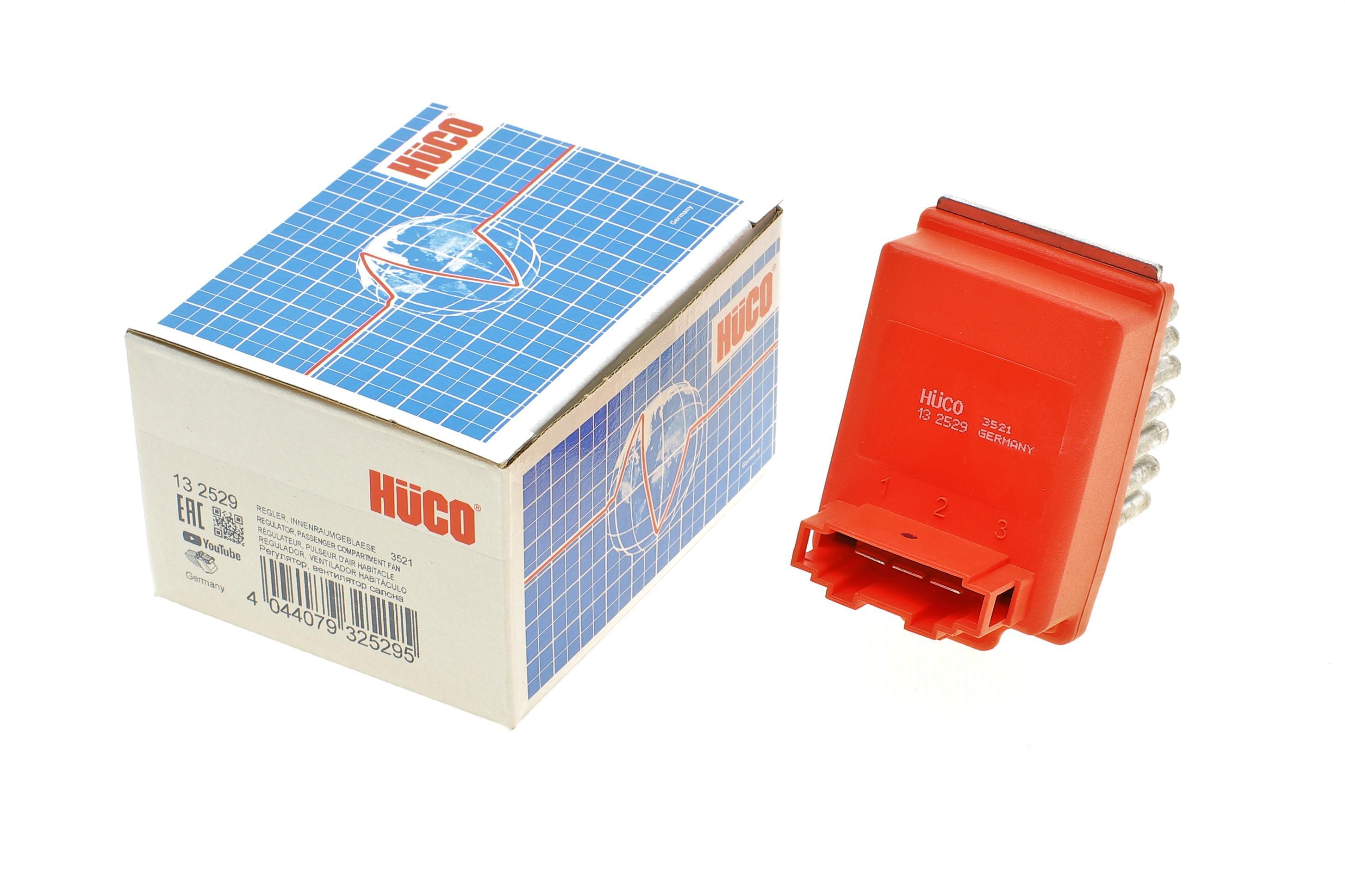 Резистор вентилятора печки VW Golf/Passat 91-06 (HÜCO)