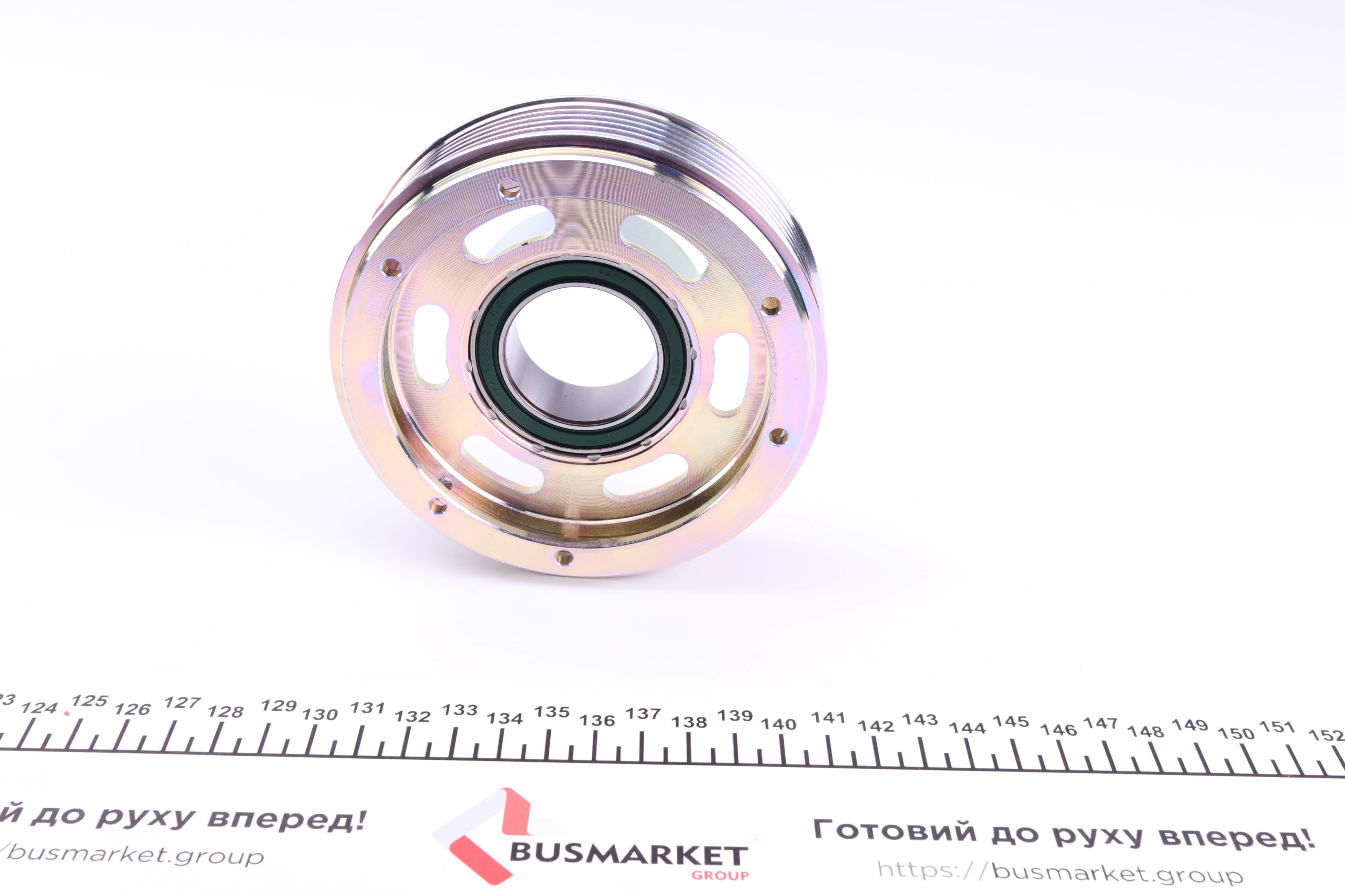 Шкив компрессора кондиционера VW Caddy 04- (6pk/d=110mm) (PXE16)
