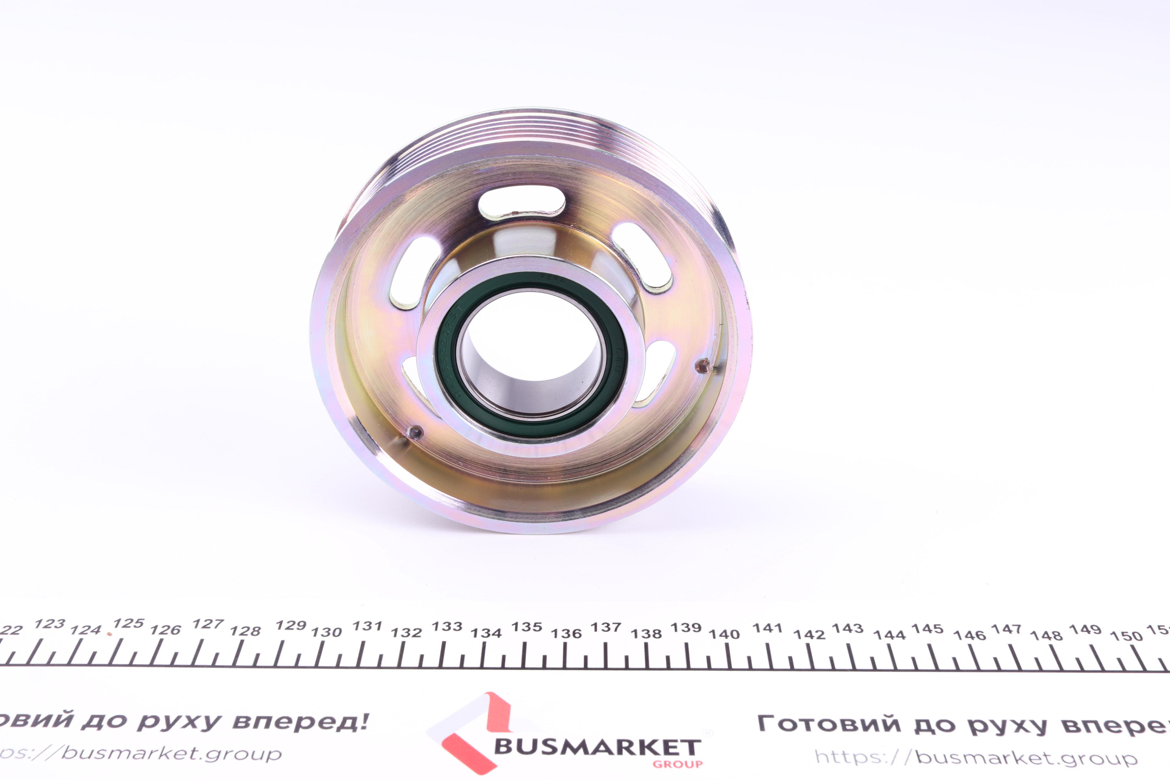 Шкив компрессора кондиционера VW Caddy 04- (6pk/d=110mm) (PXE16)