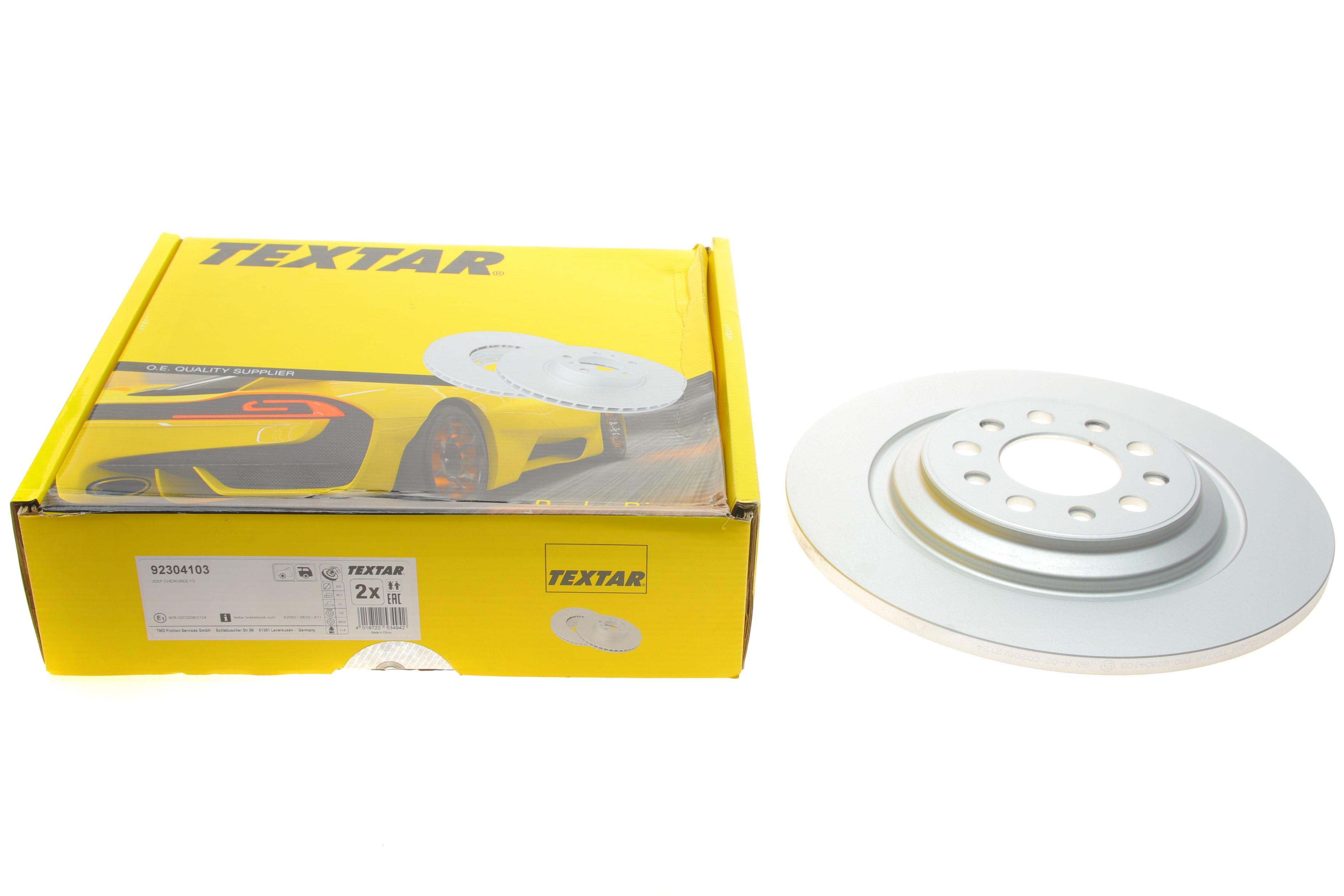 Диск тормозной (задний) Jeep Cherokee 2.0-3.2 13- (320x12) PRO