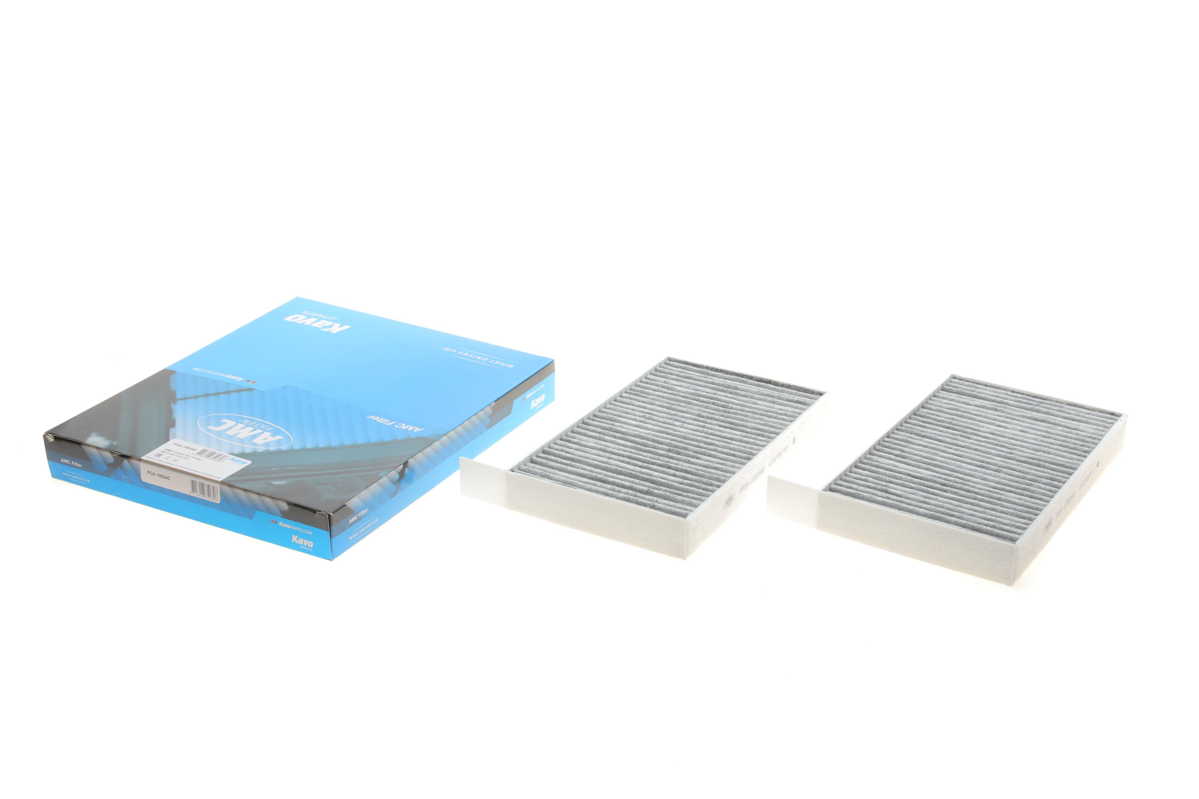 Фильтр салона Tesla Model 3 17- (к-кт 2шт) (угольный)