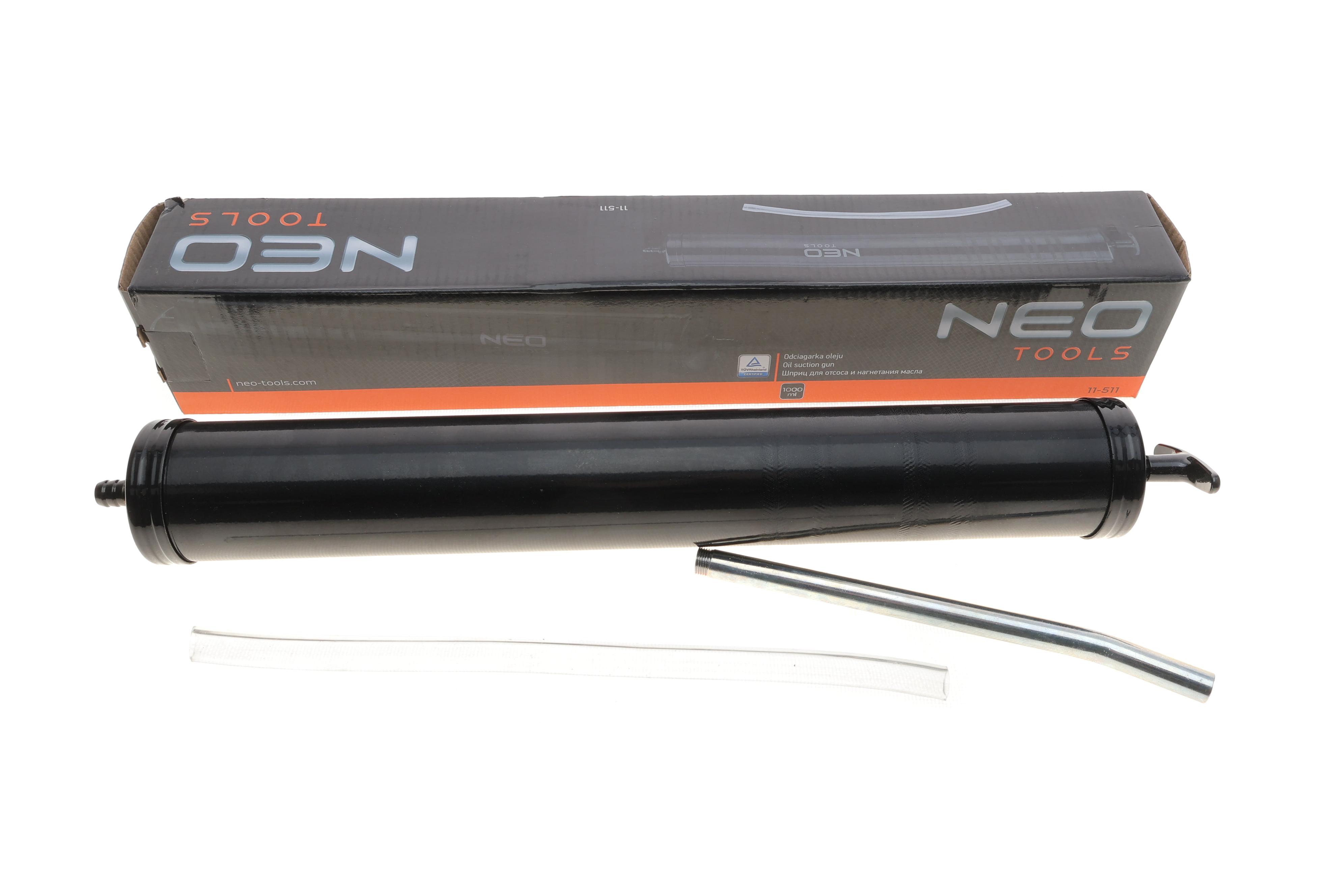 Шприц 1000 мл с гибким шлангом Ø8х300 мм