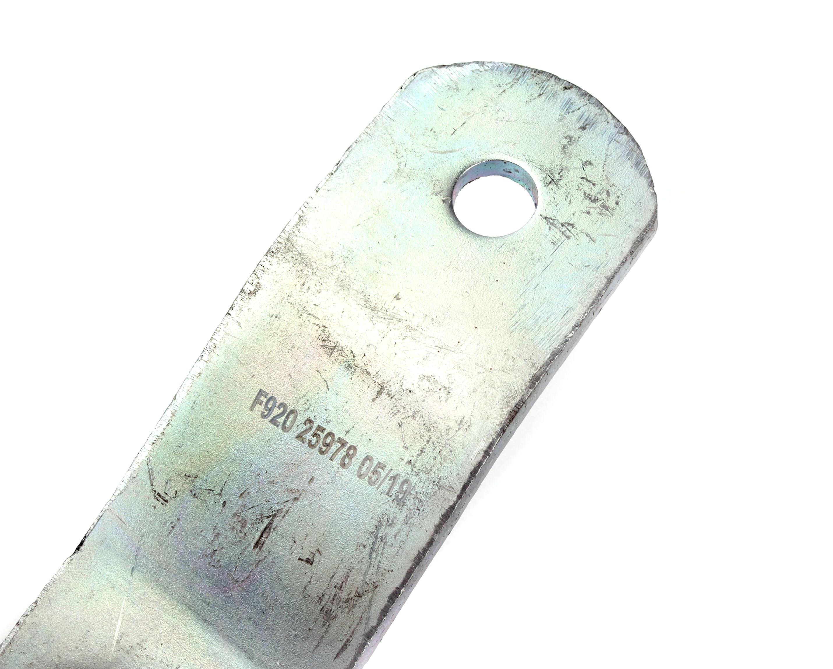 Кронштейн кріплення ресори (серьга) Fiat Doblo 01- (з сайленблоком ресори) к-кт