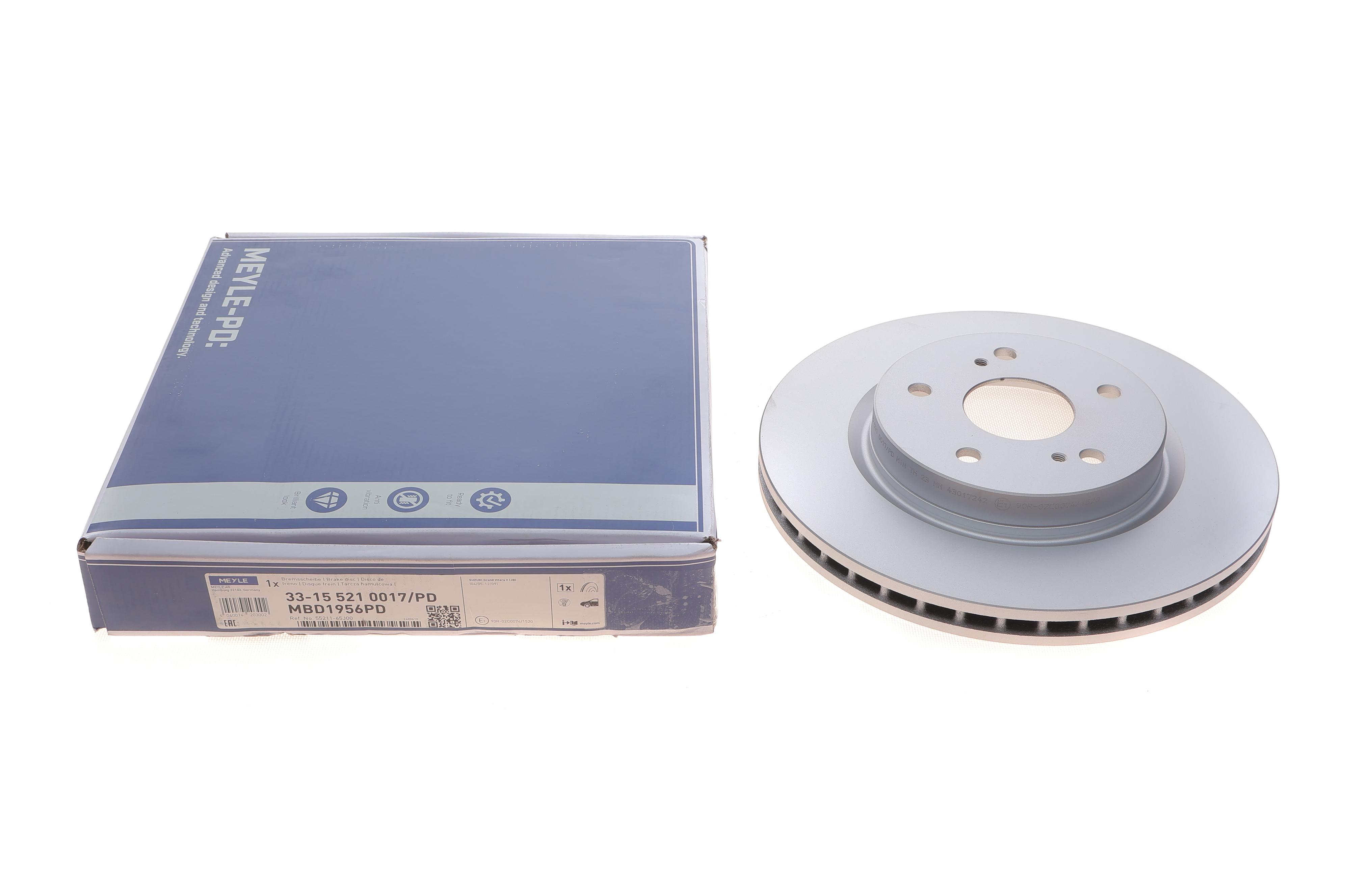 Диск гальмівний (передній) Suzuki Grand Vitara I 03-/II 05- (294.5x25)