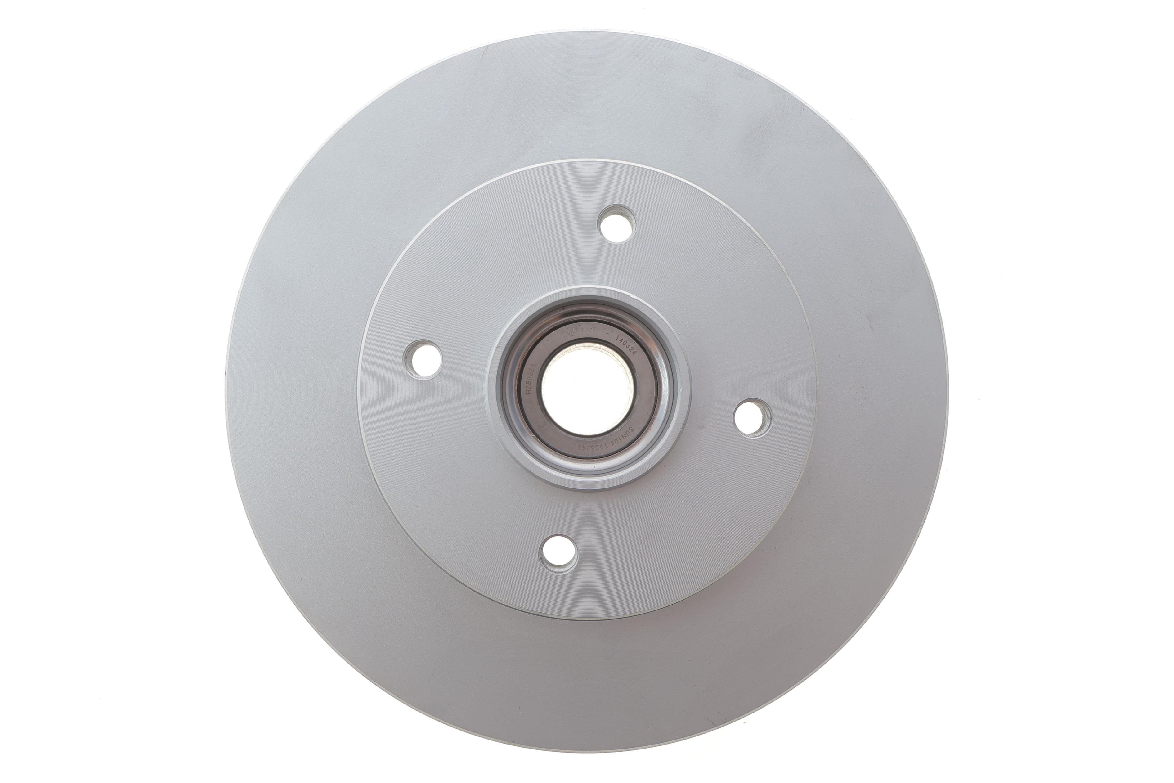 Диск тормозной (задний) Citroen C3 09-/C4/Peugeot 307/207 04-/208 12- (249х9) (+ABS) (с подшипником)