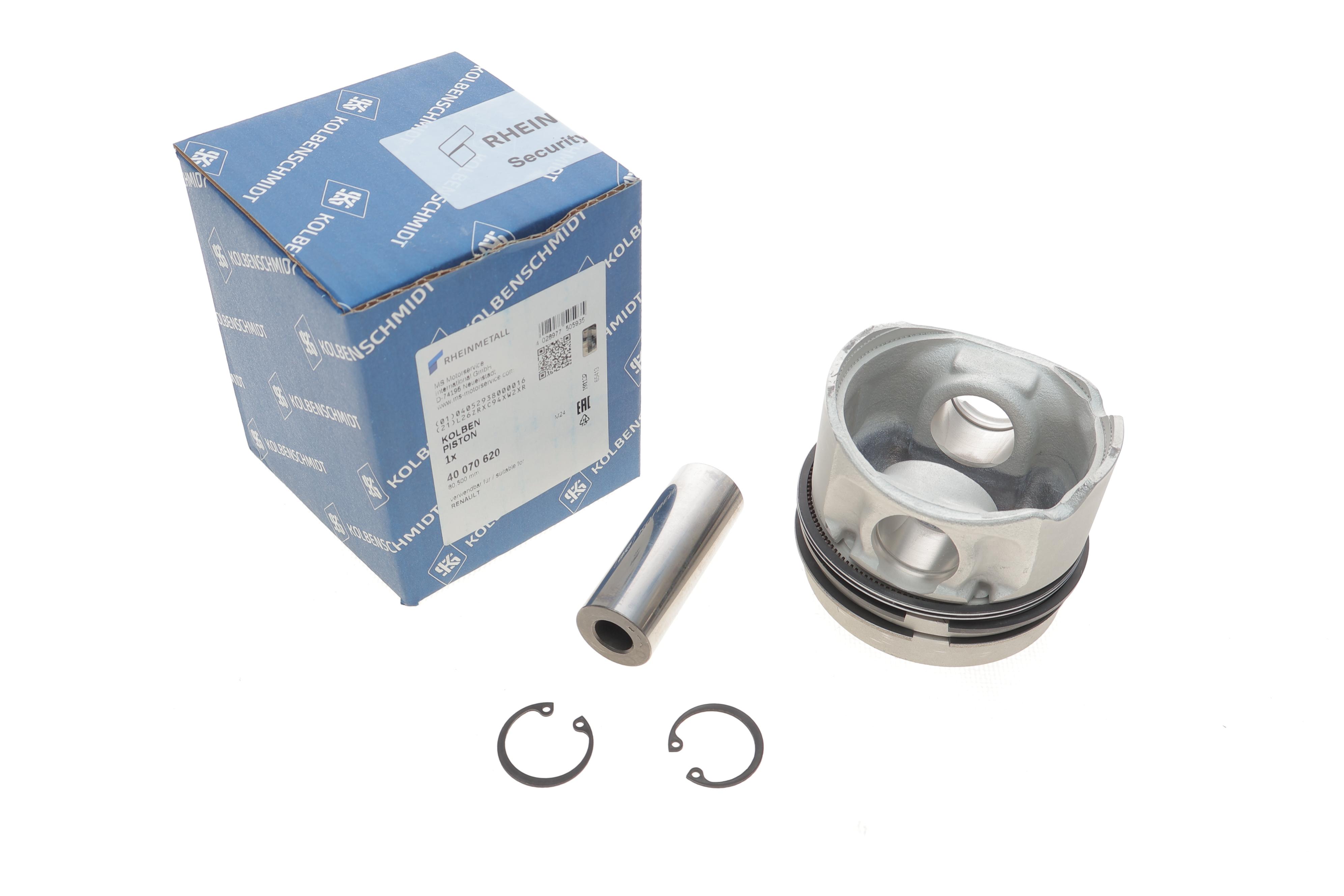 Поршень Renault Kangoo 1.9D (80.50mm/+0.5)